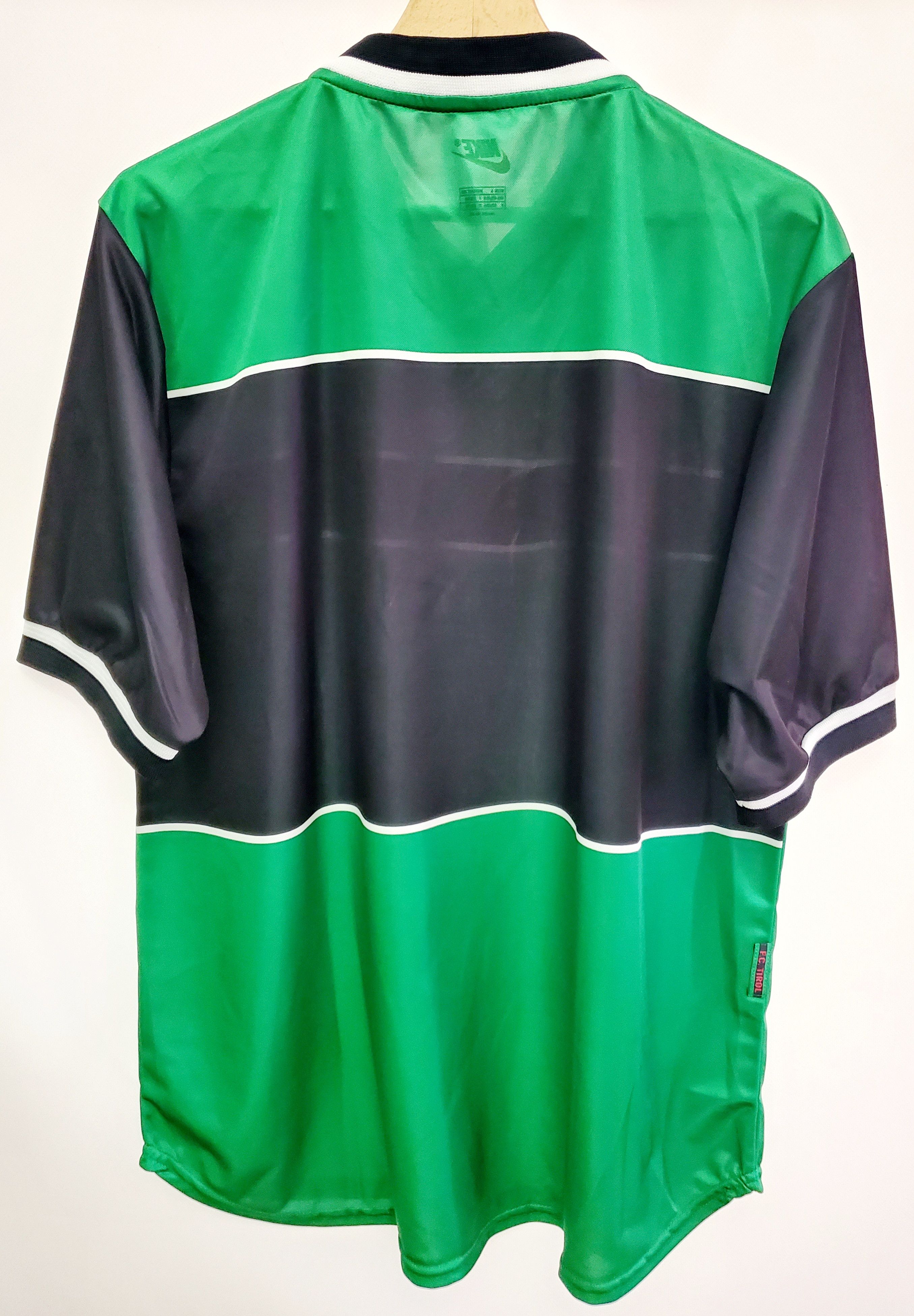 Nike × Vintage FC Tirol Innsbruck 1999 - 2000 Home jersey ideal condition Size US L / EU 52-54 / 3 - 6 Thumbnail