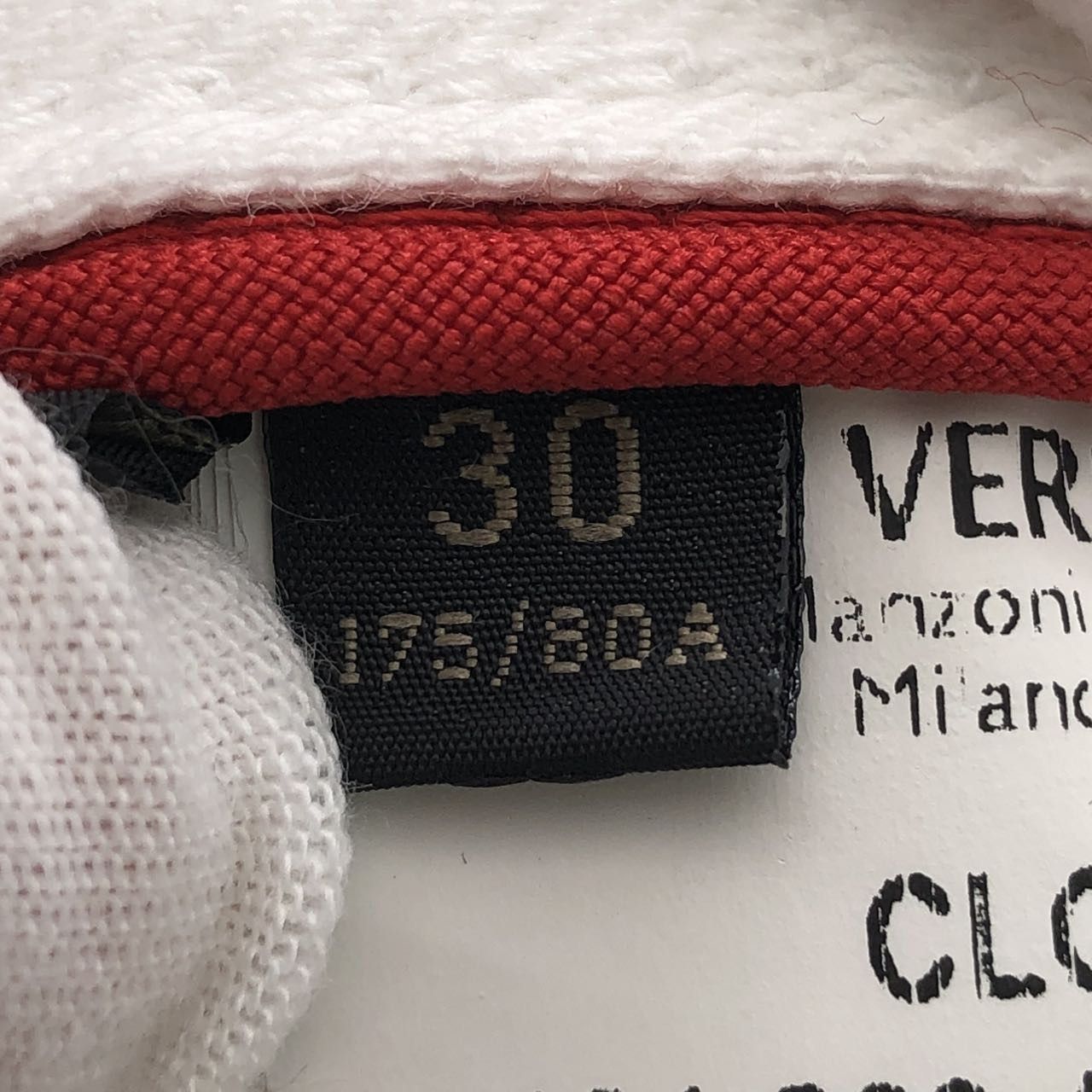 Versace Versace White Slim Fit Denim Pants K26WX Size 30" / US 8 / IT 44 - 6 Thumbnail