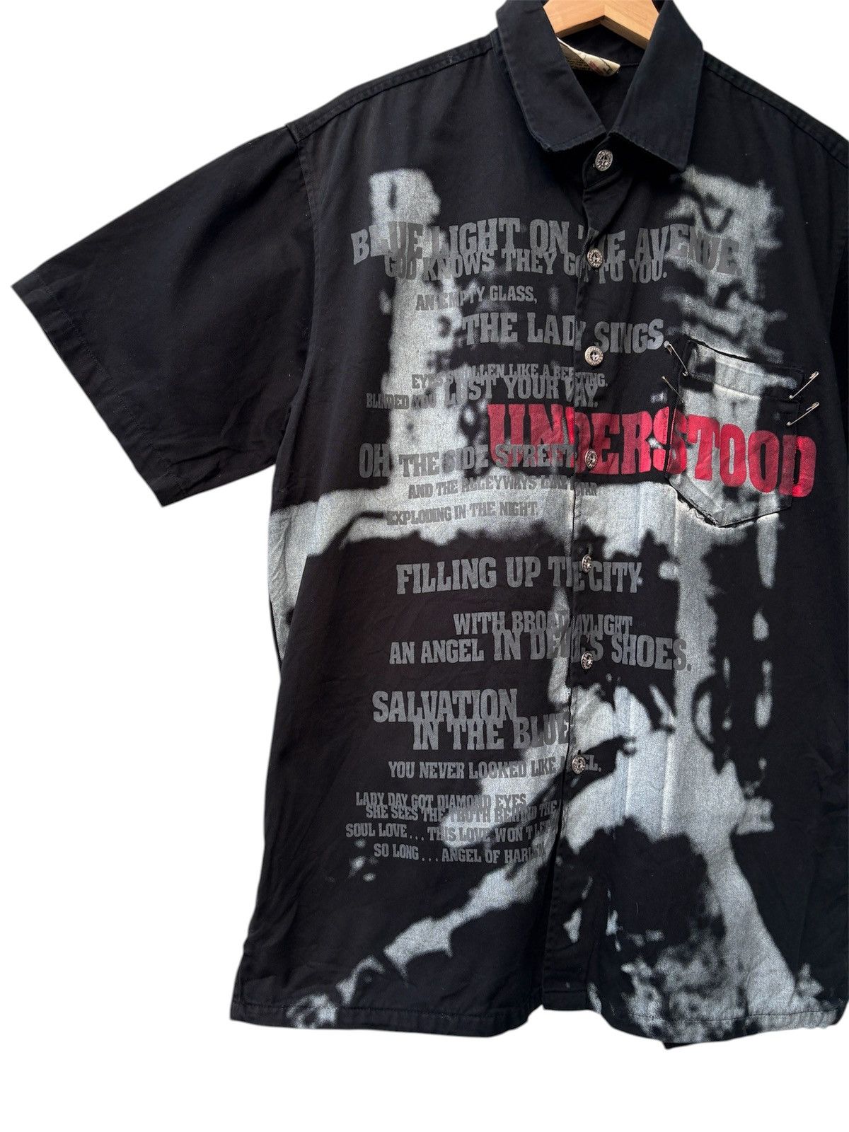 Japanese Brand Big Deep punk style shirt Size US XL / EU 56 / 4 - 5 Thumbnail