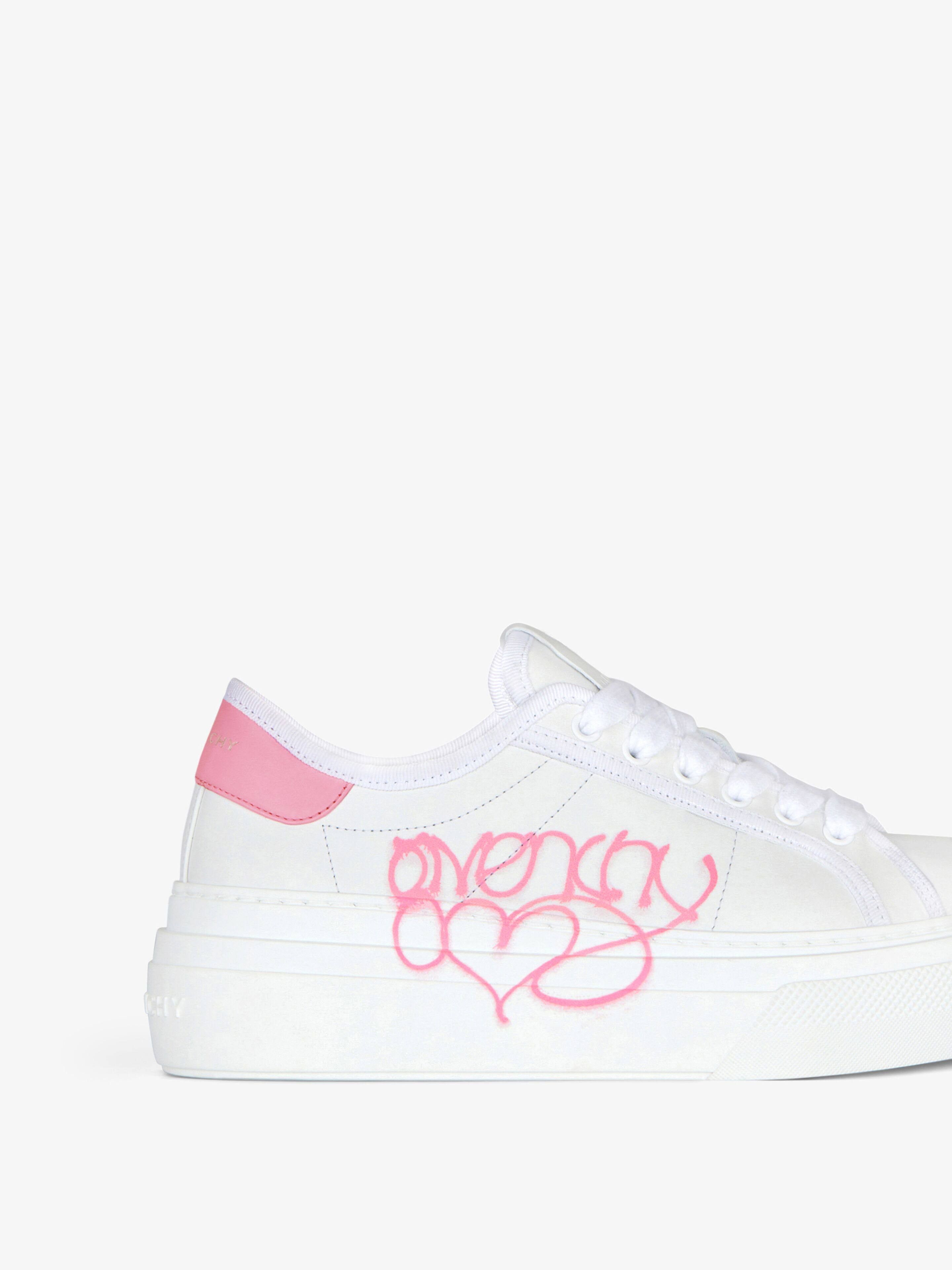 Givenchy o1loc1c0724 City Platform Sneakers in White Size US 6 / IT 36 - 4 Thumbnail