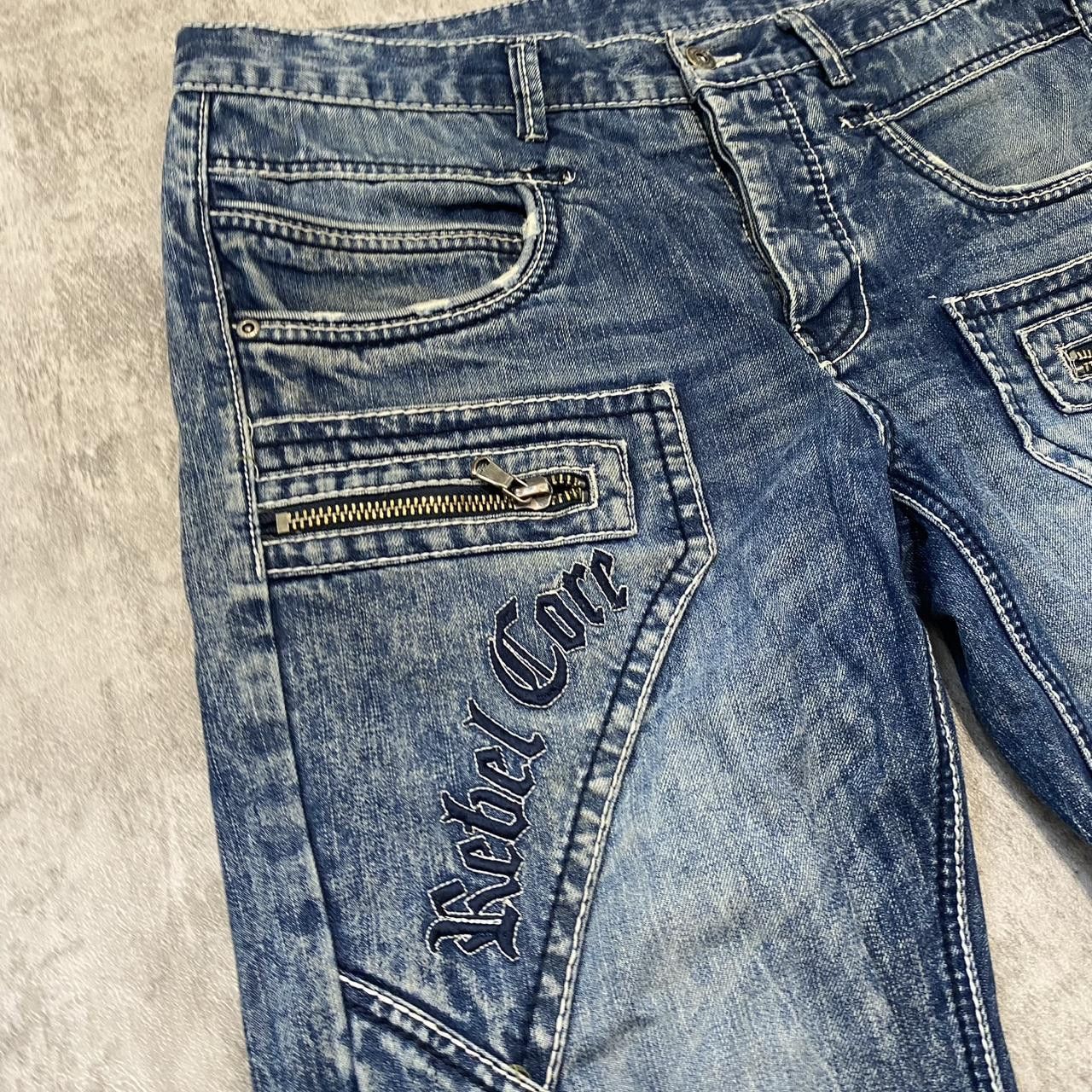 Other Blue and white skater jeans rap hip hop rock metal Baggy Size US 36 / EU 52 - 4 Thumbnail