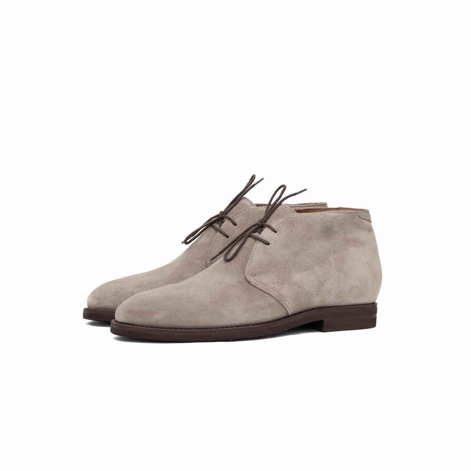 Brunello Cucinelli 970$ Brunello Cucinelli Chukka Boots Suede Grey Size: US9.5 Size US 9.5 / EU 42-43 - 1 Thumbnail