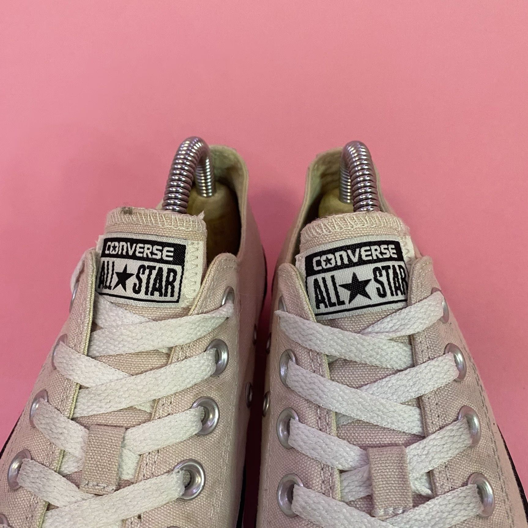 Converse Converse All Star Chuck Taylor OX Sneakers 159621F Rose Pink Mens 5 Womens 7 Shoes Sneaker Walking Outdoors Colorful Lightweight Breathable Logo Size US 5 / IT 35 - 6 Thumbnail