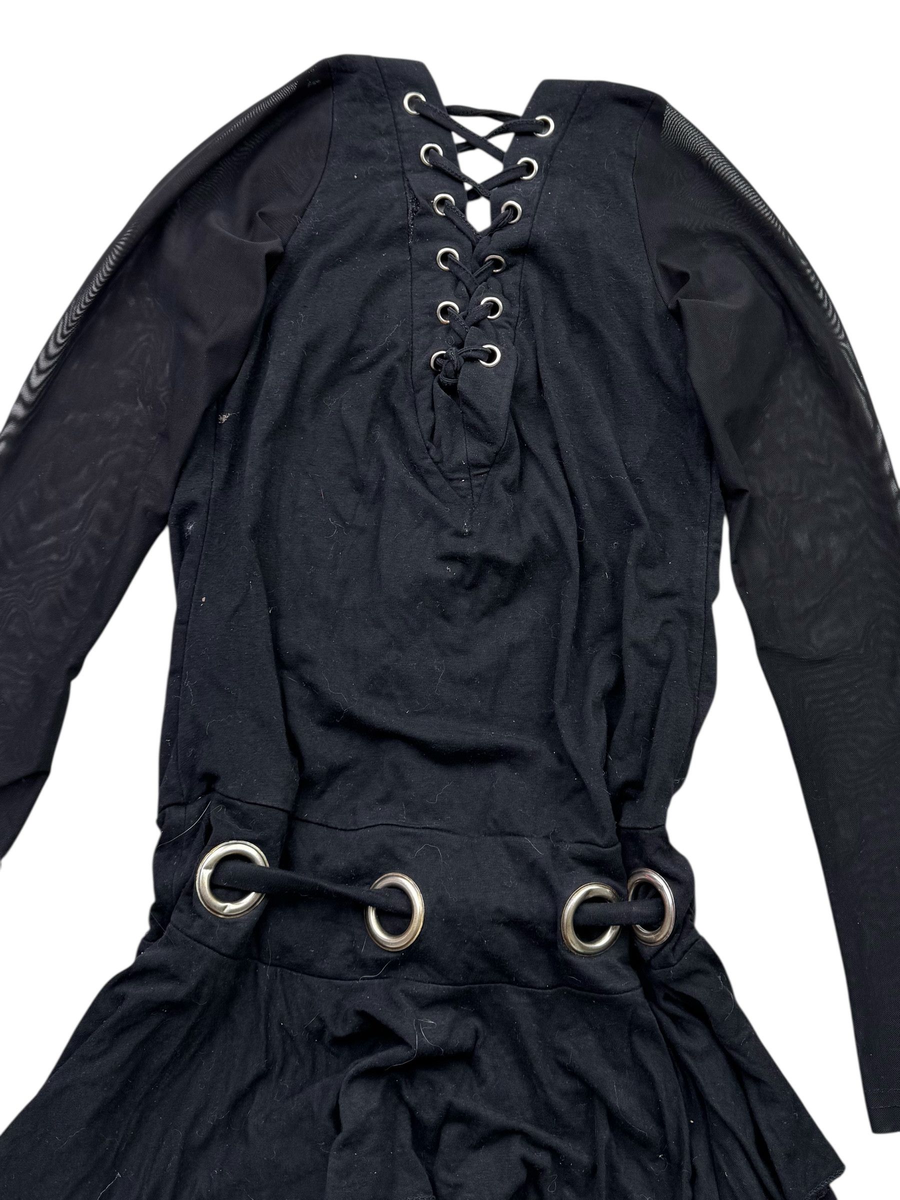 Vintage Vintage Bondage Blouse With Metal Rings W240(V9) Size XS / US 0-2 / IT 36-38 - 8 Thumbnail