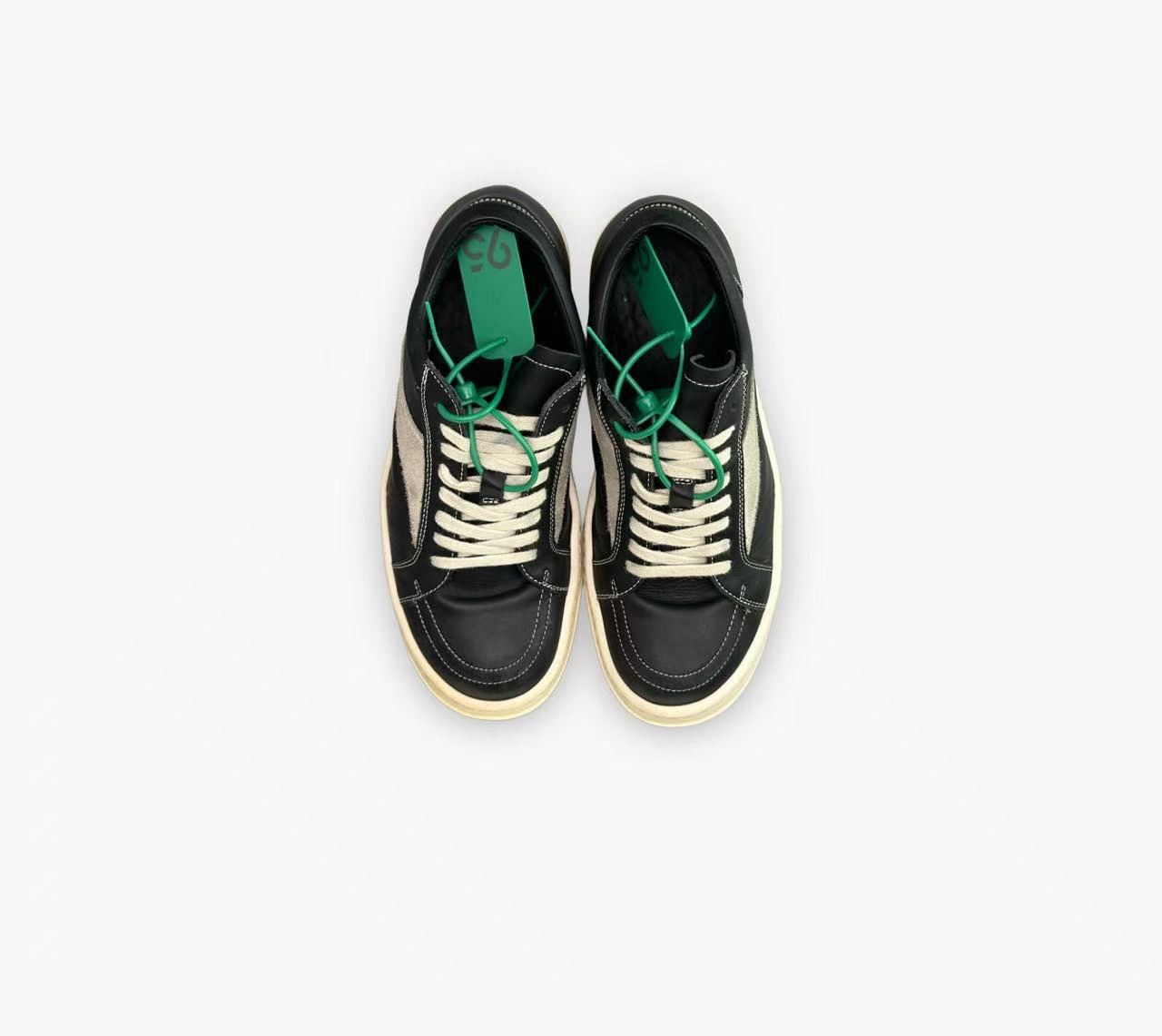 Rick Owens Rick Owens Leather Black Lowtop Sneakers 39 Men Size US 6.5 / EU 39-40 - 8 Thumbnail