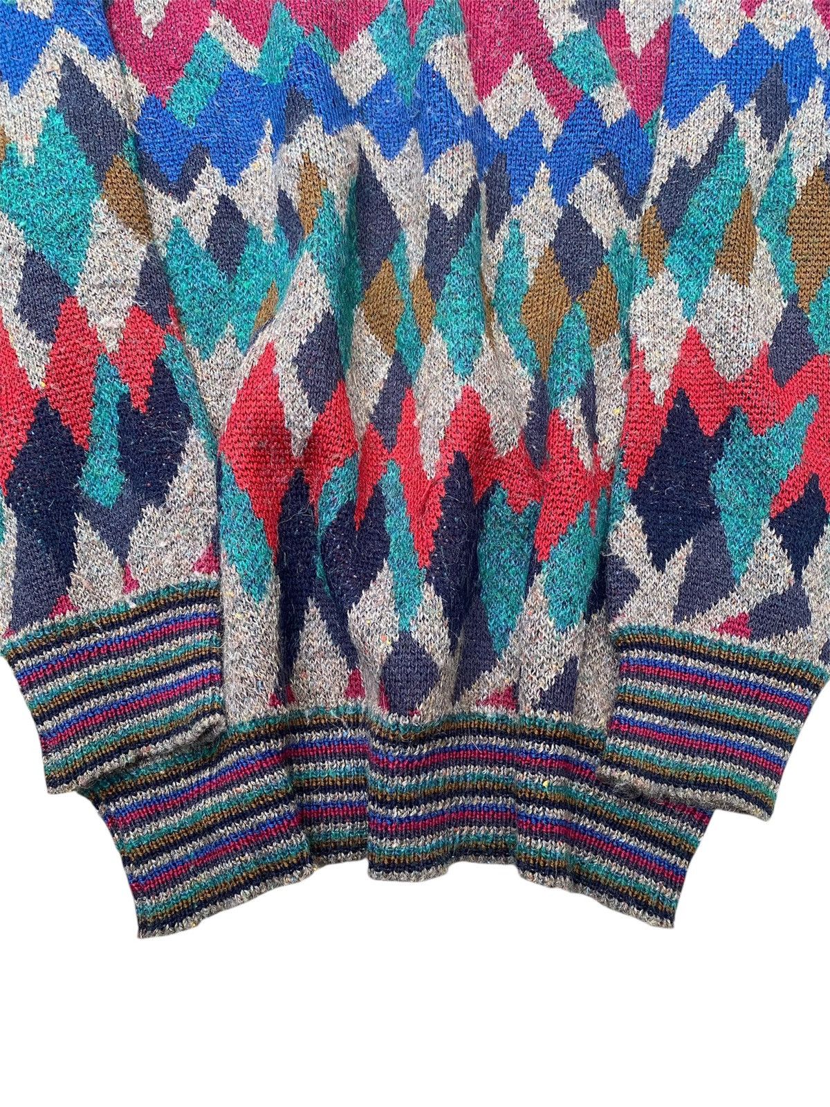 90s Missoni Multicolor Knit Sweater