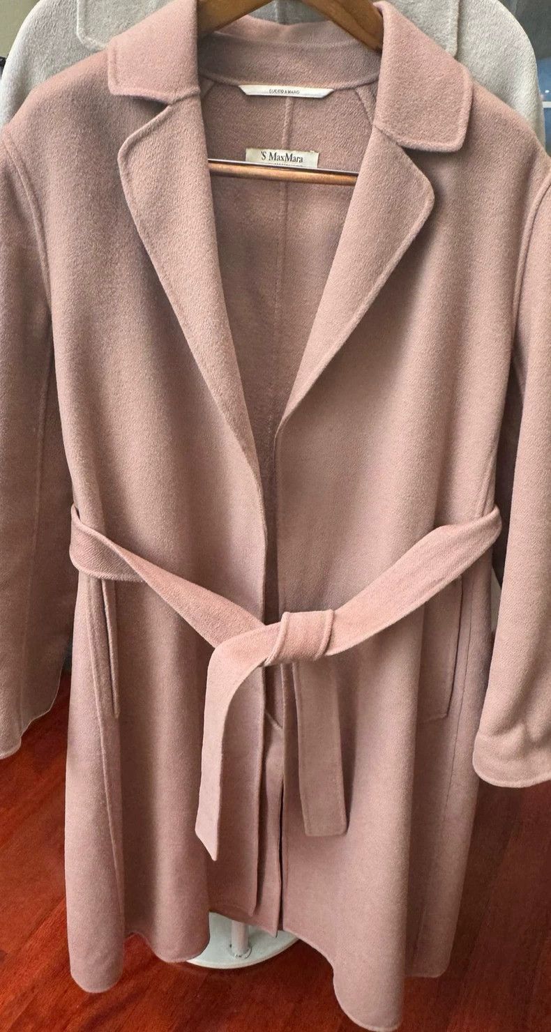 Other max mara pink wool coat with belt Size US XS / EU 42 / 0 - 8 Thumbnail