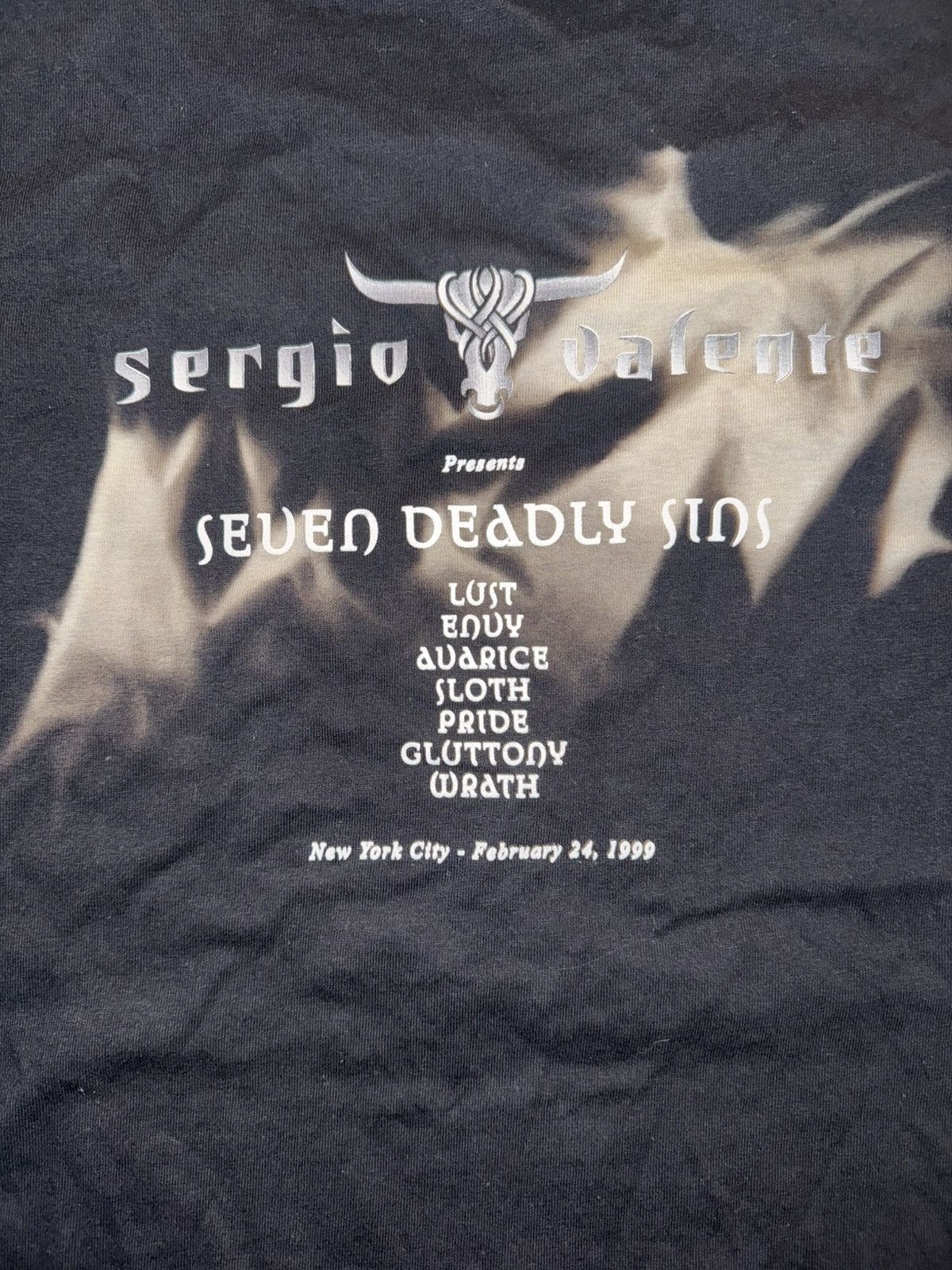 Other Vintage Sergio Valente Presents Seven Deadly Sins Tee RARE Size US XL / EU 56 / 4 - 4 Thumbnail
