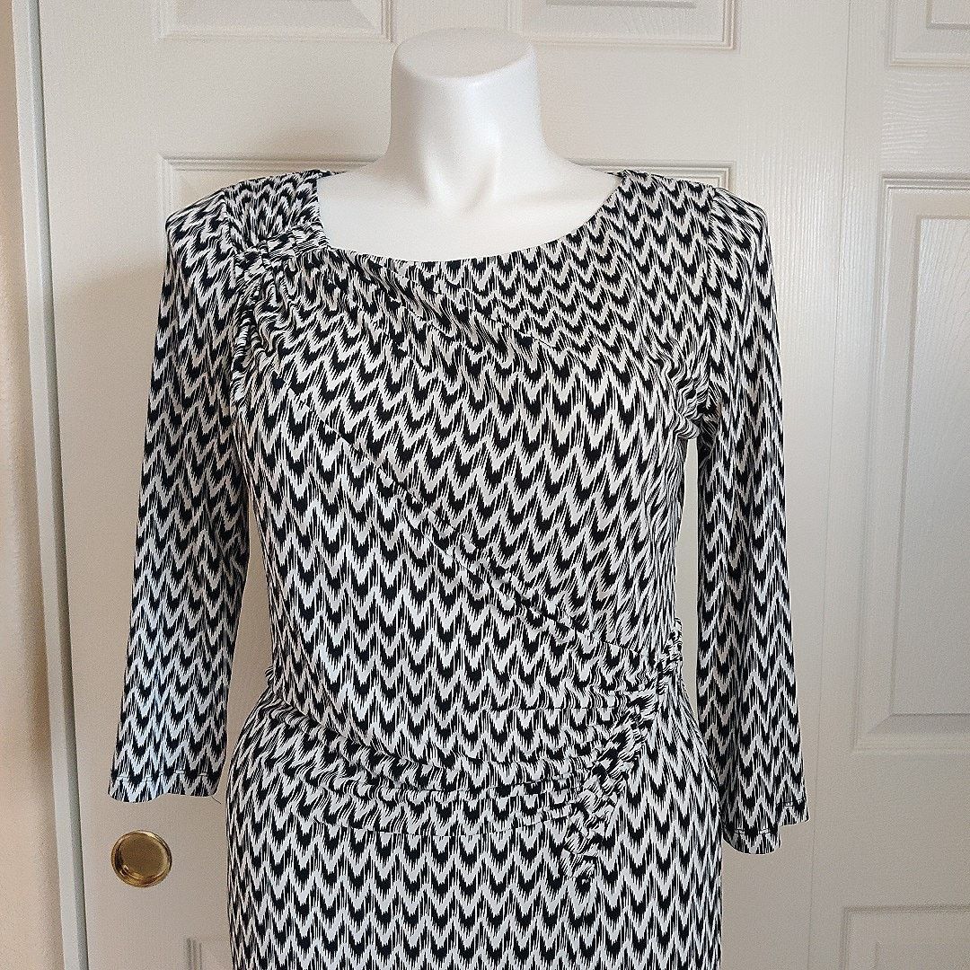 Calvin Klein Calvin Klein cinch stretch 3/4 sleeve dress sz 12 Size XL / US 12-14 / IT 48-50 - 3 Thumbnail