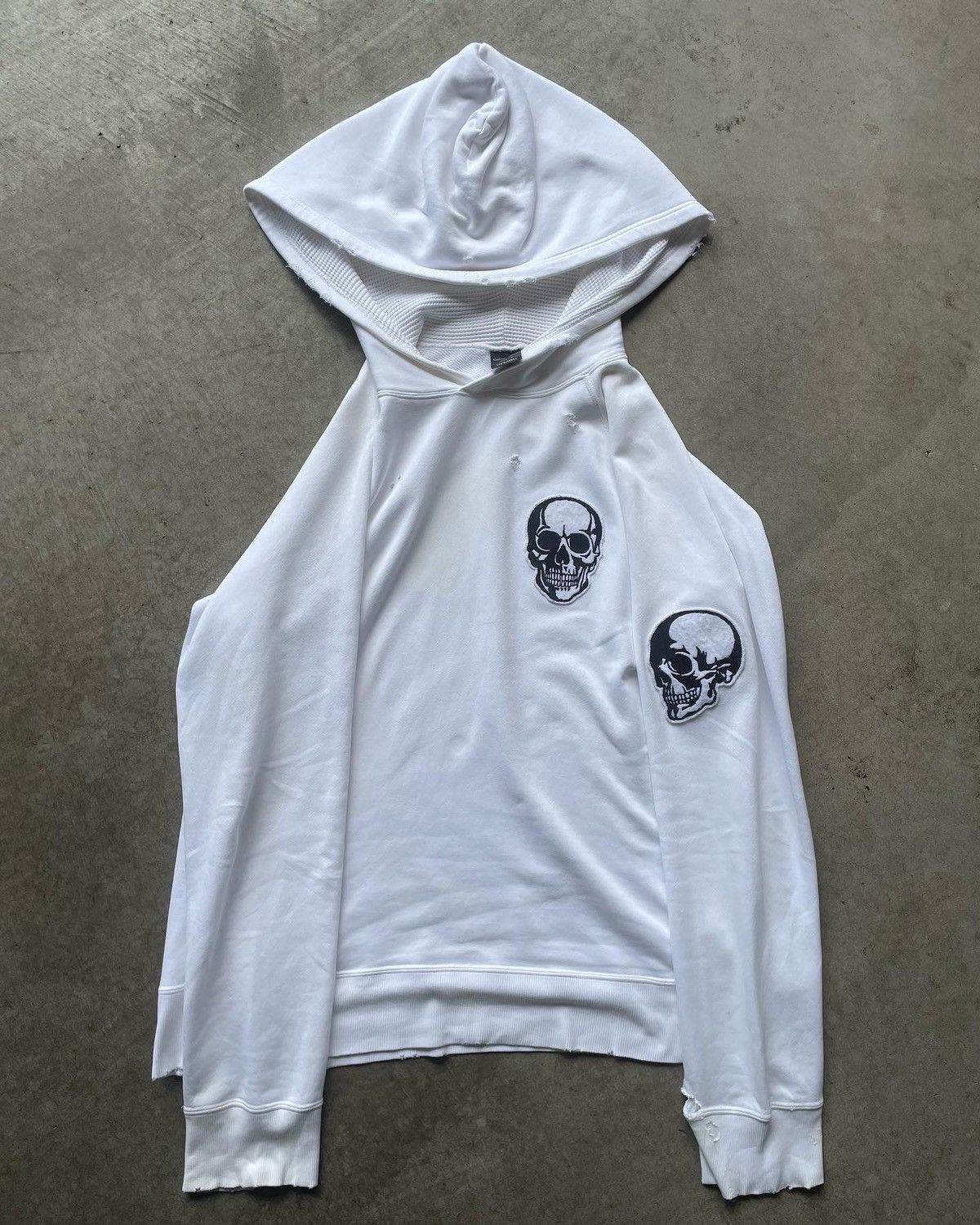 Number (N)ine Number Nine 04ss white double skull | Grailed