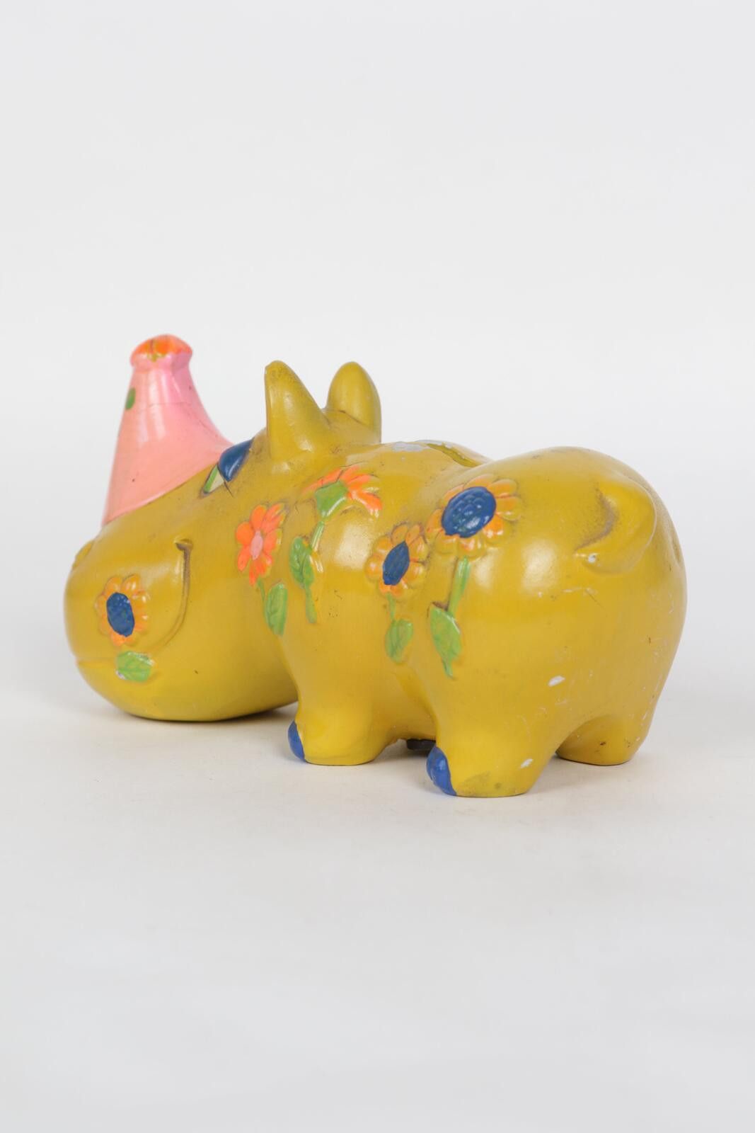 Other 1969' Holiday Fair Rhinoceros Coin Bank Size ONE SIZE - 2 Thumbnail