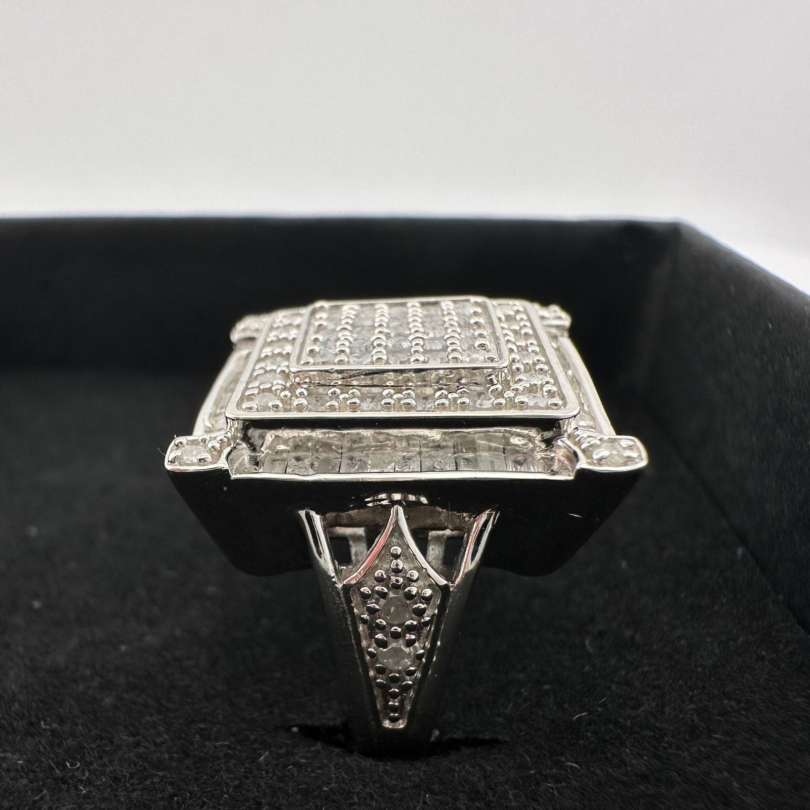 Other Elegant Princess Cut 1.00 Carat Diamond Ring - Size 7.25 Size ONE SIZE - 19 Thumbnail