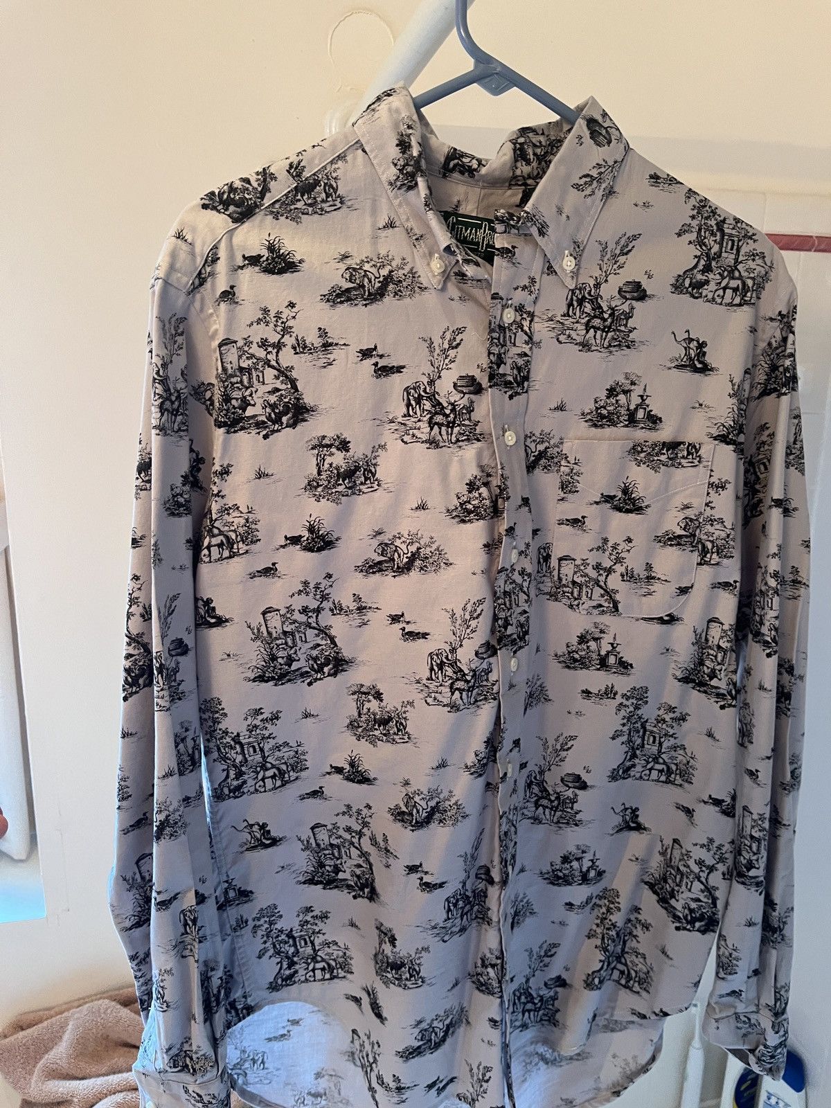 Gitman Bros. Vintage Gitman Bros Vintage Print Shirt Size US L / EU 52-54 / 3 - 1 Thumbnail