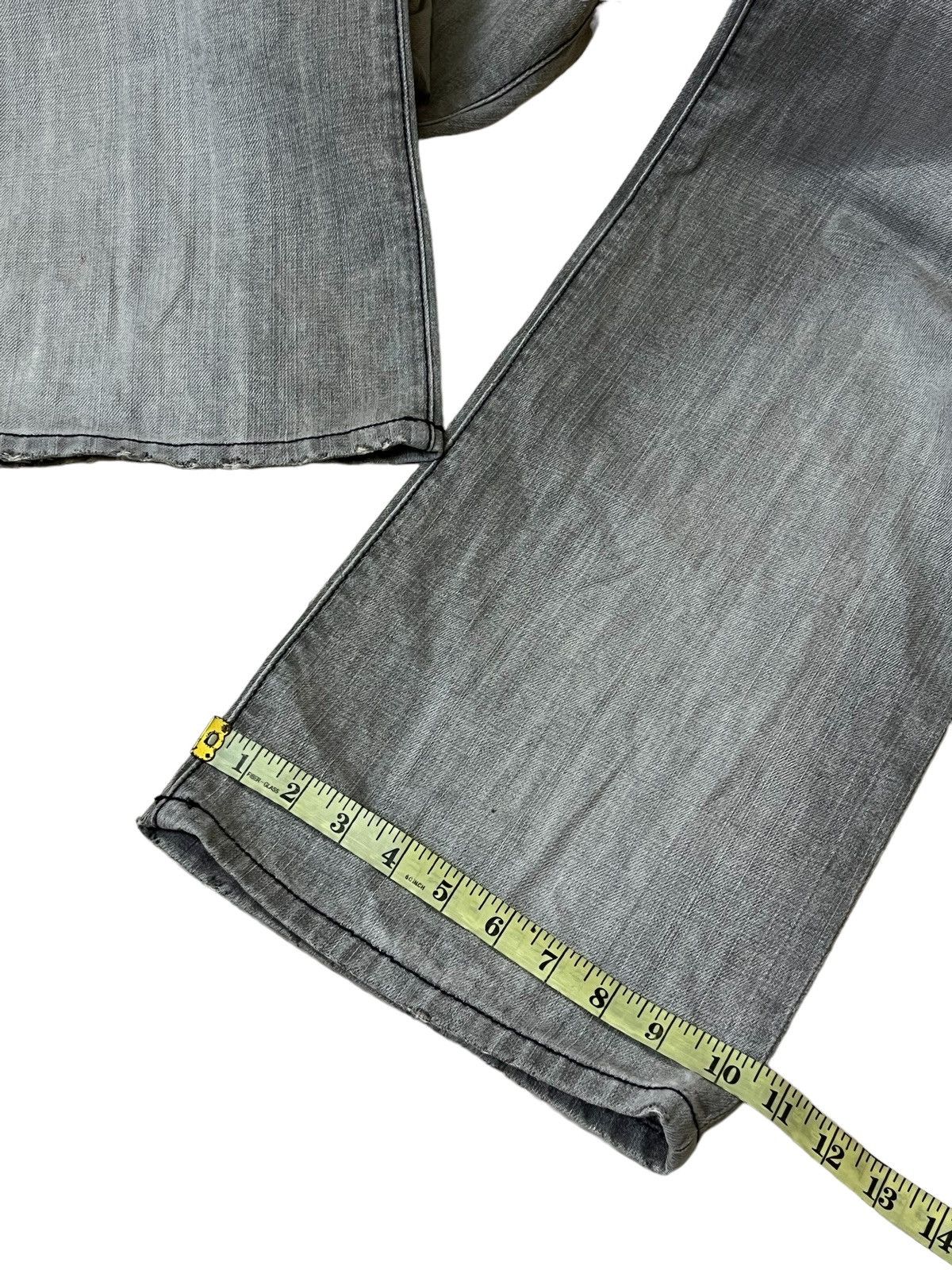 Robins Jeans SICK🔥VINTAGE ROBIN’S JEAN GREY LOWRISE STRAIGHT CUT JEANS Size US 44 / EU 60 - 18 Thumbnail