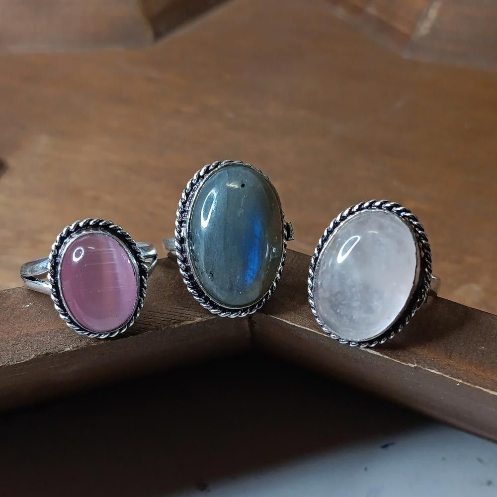 Designer Ring lot, 12 ring, size 7-8 Size ONE SIZE - 6 Thumbnail