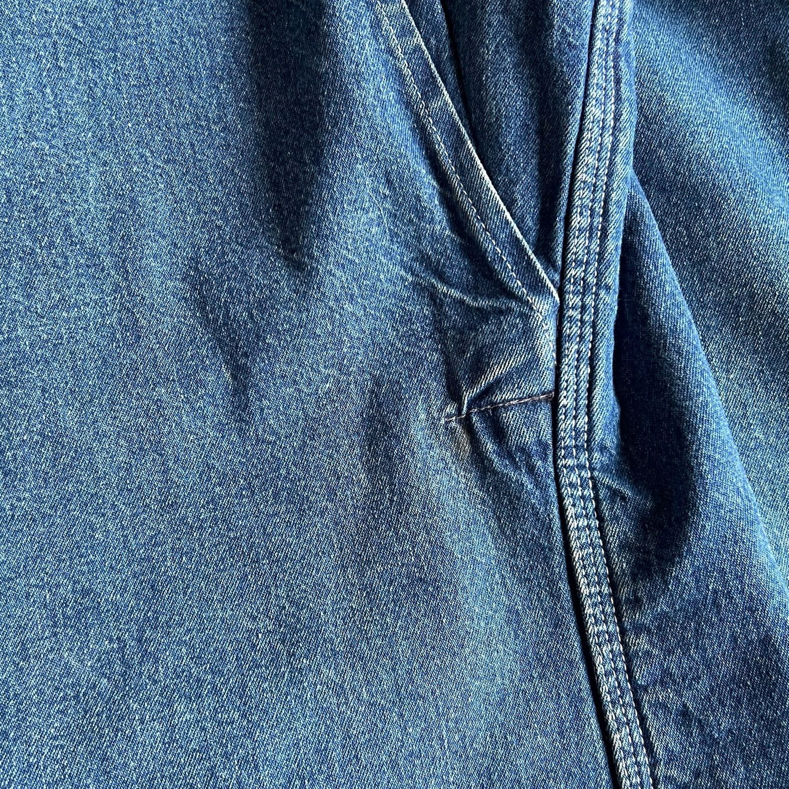 Carhartt × Vintage Carhartt denim blue chore work wear jacket Size US XL / EU 56 / 4 - 8 Thumbnail