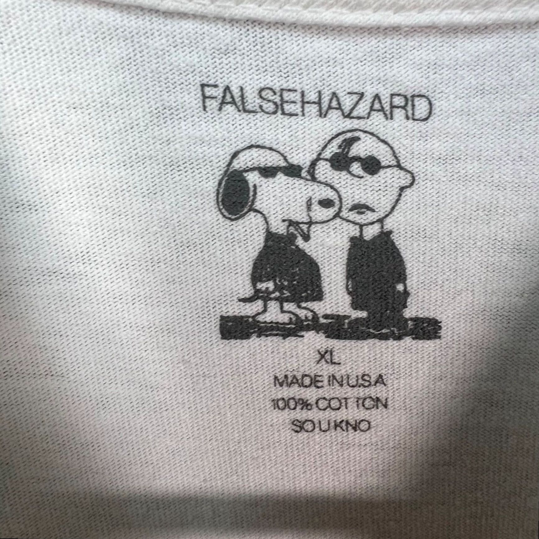 Vintage Falsehazard Mens XL White T-Shirt Everything Will Come True Shirt Adult Mens XL White All Seasons 2020s Size US XL / EU 56 / 4 - 3 Thumbnail