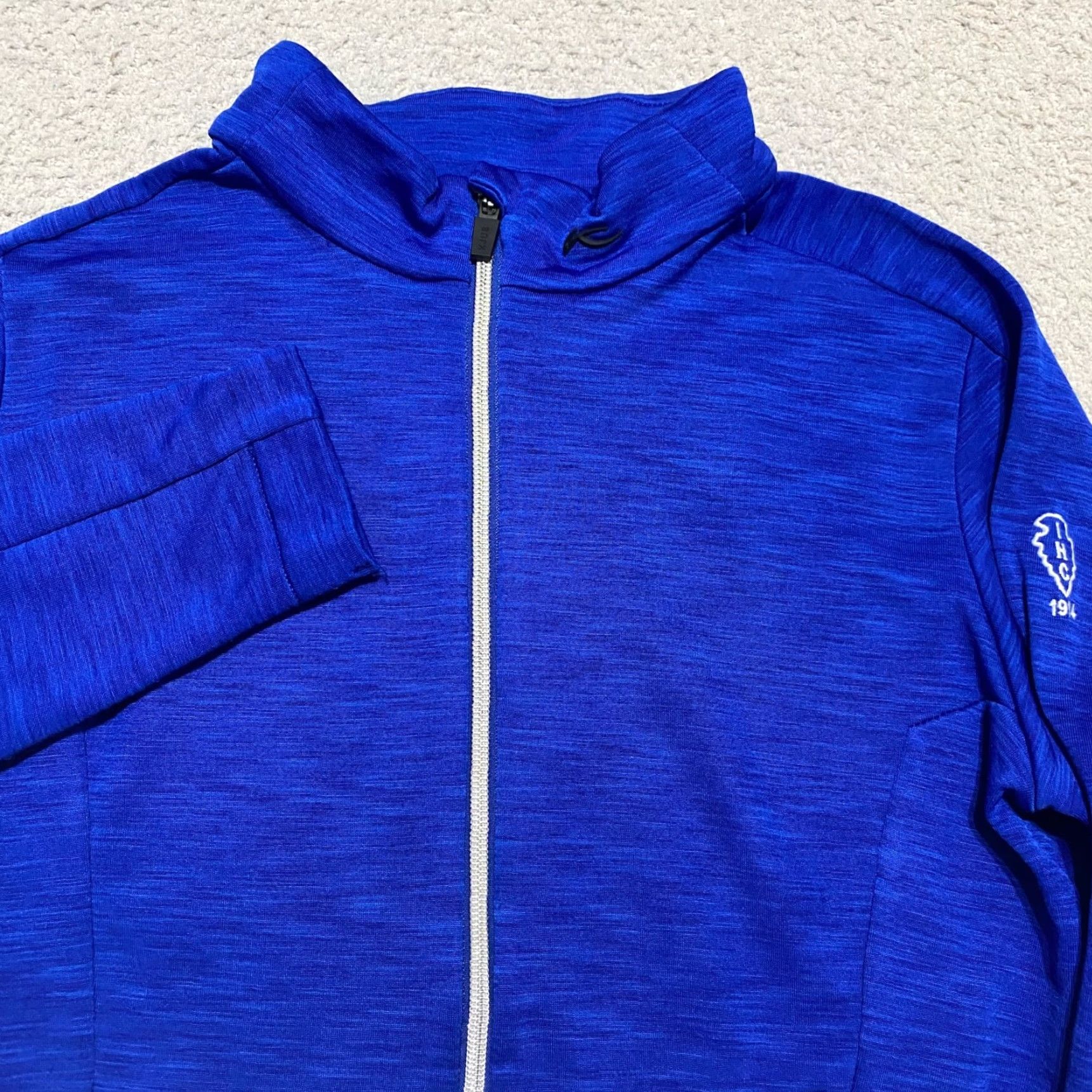 KJUS Kjus Womens Sweatshirt Jacket Blue Full Zip Long Sleeve Golf Pockets M Size M / US 6-8 / IT 42-44 - 5 Thumbnail