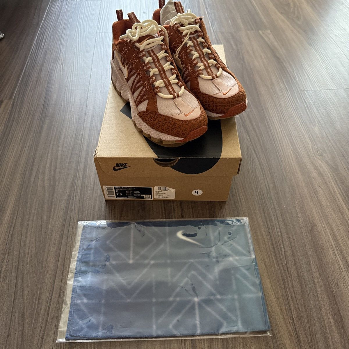 Nike Size 6 - Nike Future Movement x Air Humara Dark Russet Size US 6 / EU 39 - 1 Thumbnail