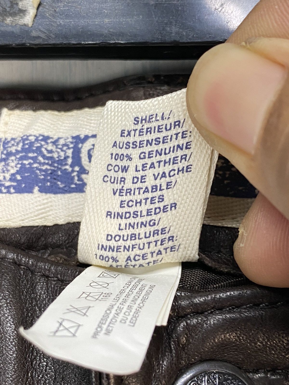 Gap Gap Cow Leather Pants Size US 31 - 7 Thumbnail