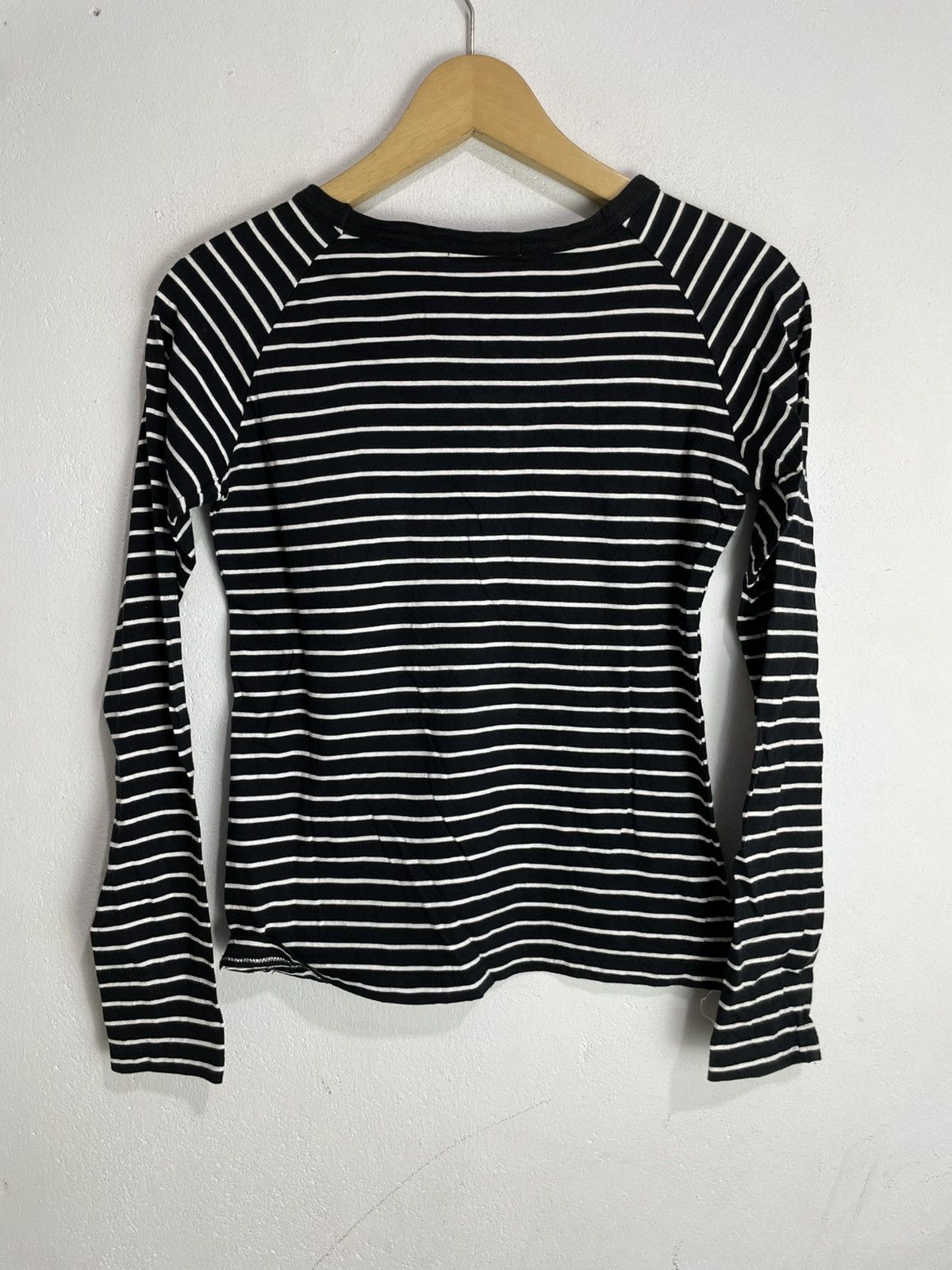 Hysteric Glamour Lazy Daisy Goth Striped longsleeve Size M / US 6-8 / IT 42-44 - 2 Thumbnail