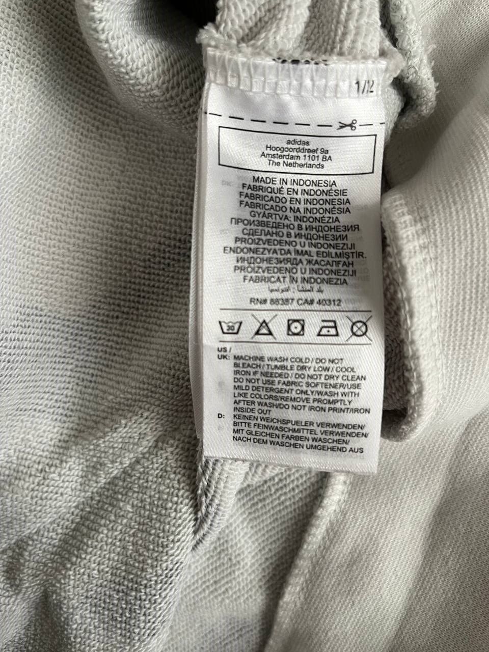 Adidas Adidas Vintage hoodie Size US XXS / EU 40 - 5 Thumbnail