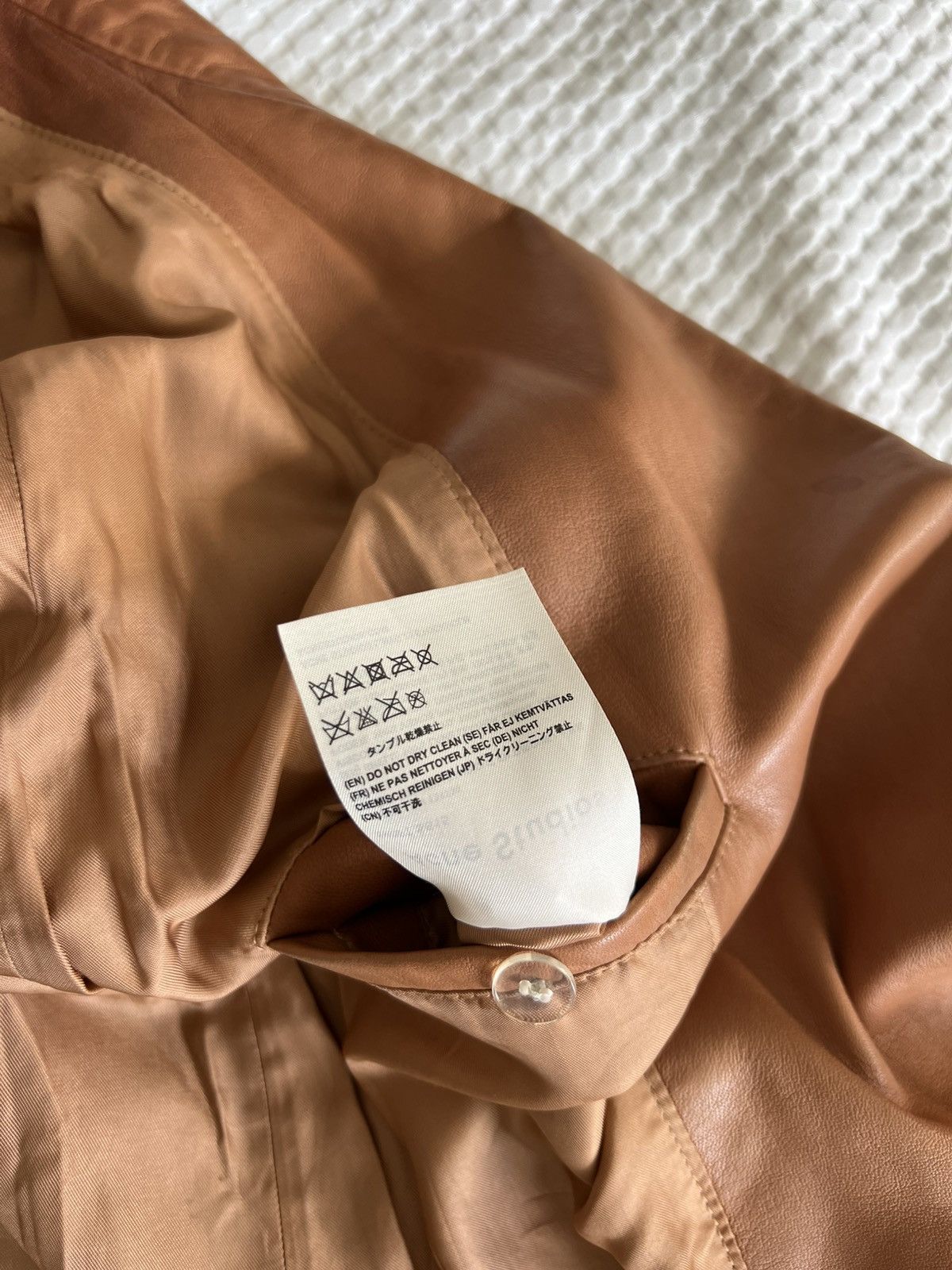 Acne Studios Acne Studios Leather Swift Jacket Size M / US 6-8 / IT 42-44 - 10 Thumbnail