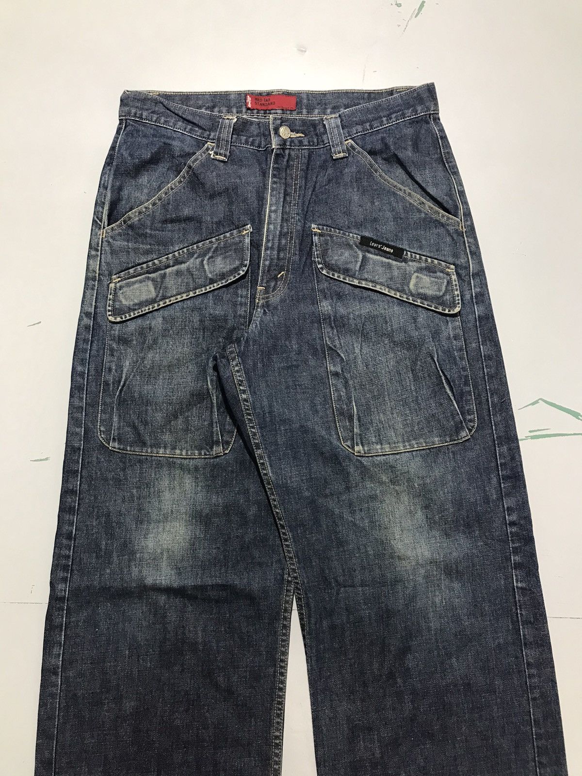 Levi's Vintage Levi’s red tab denim Size US 34 / EU 50 - 4 Thumbnail