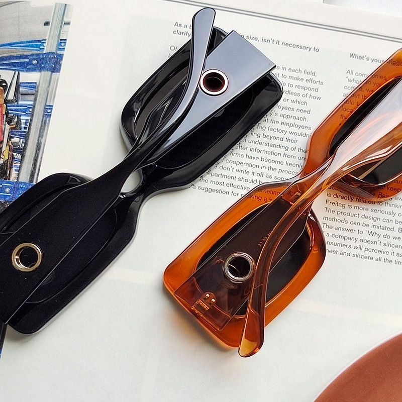 Electric Visual Hip-hop Street ins style custom avant-garde sunglasses Size ONE SIZE - 4 Thumbnail