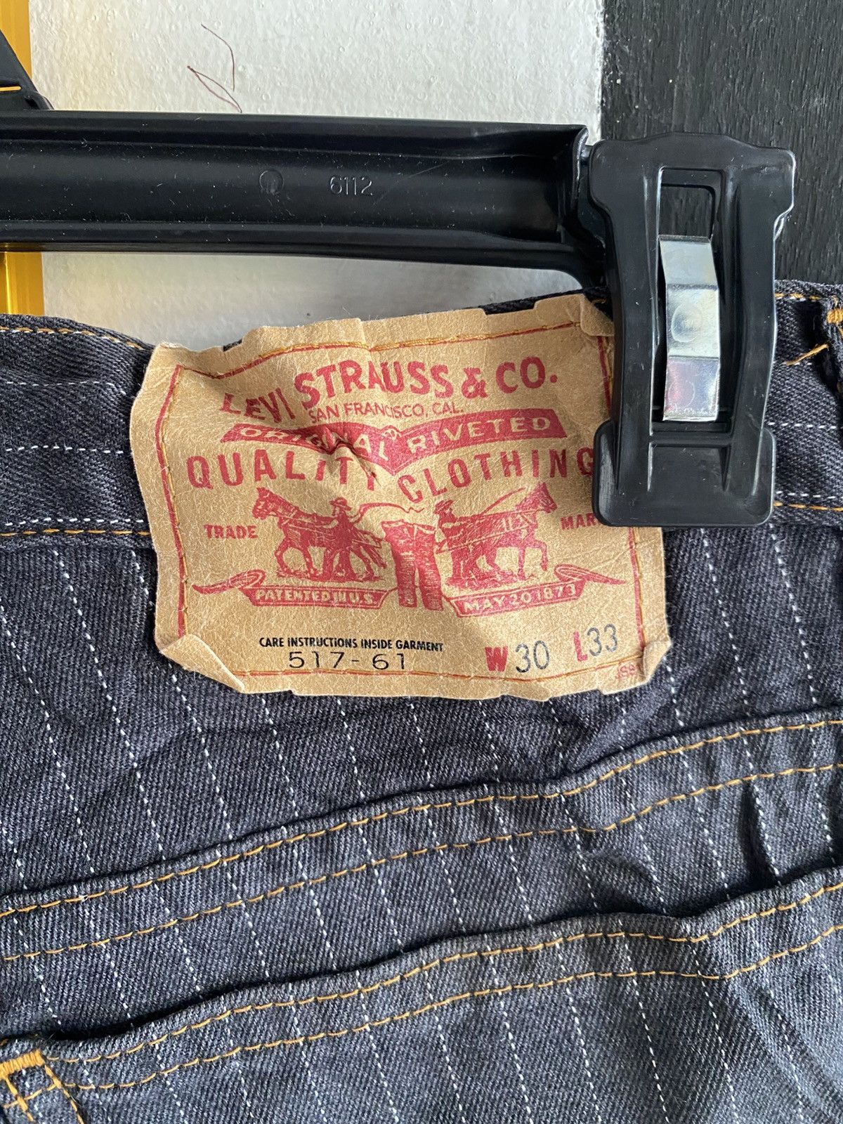Levi's Rare strip levis pants bootcut Size US 30 / EU 46 - 3 Thumbnail