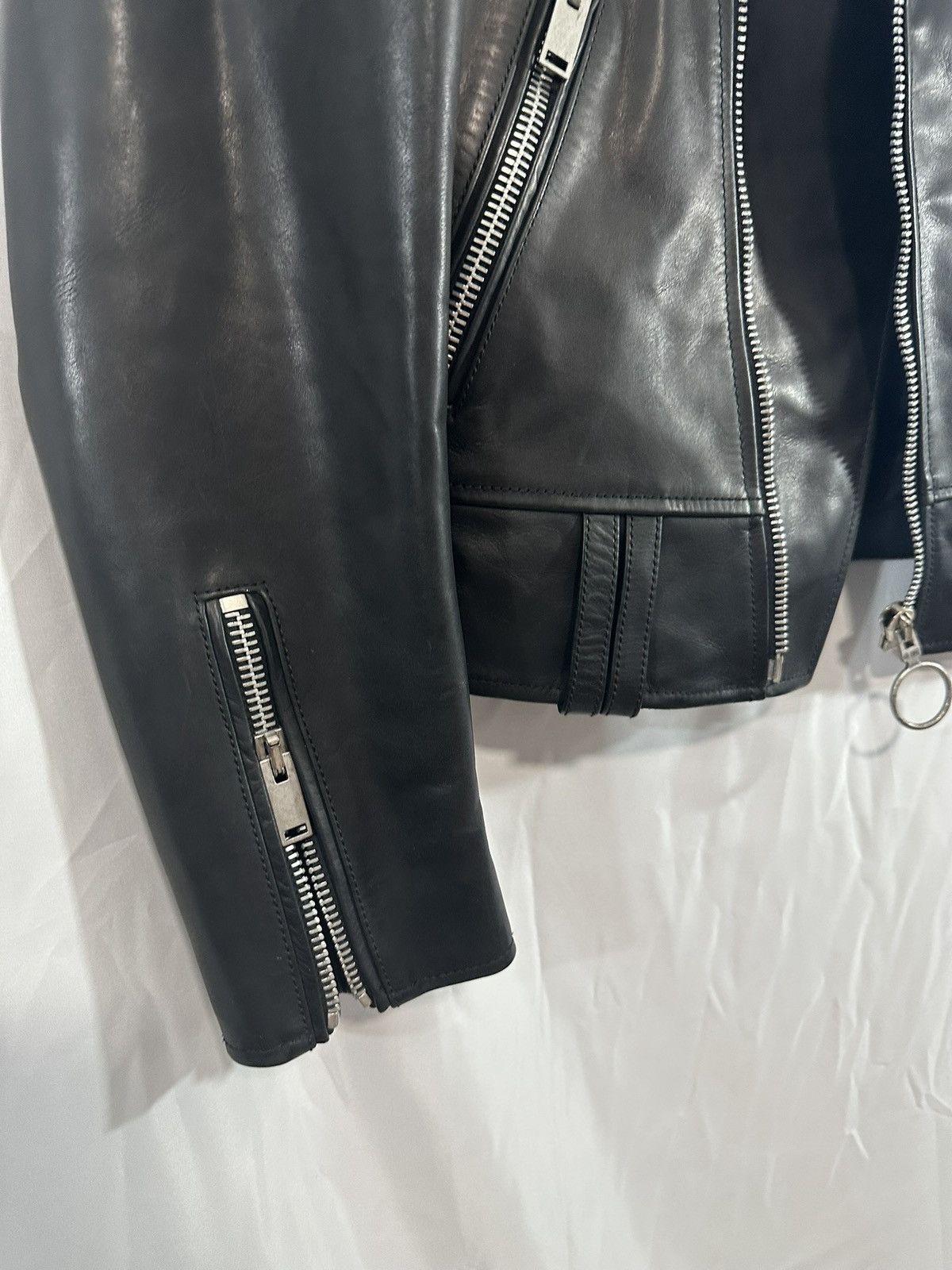 Off-White OFF WHITE LEATHER JACKET Size US S / EU 44-46 / 1 - 15 Thumbnail