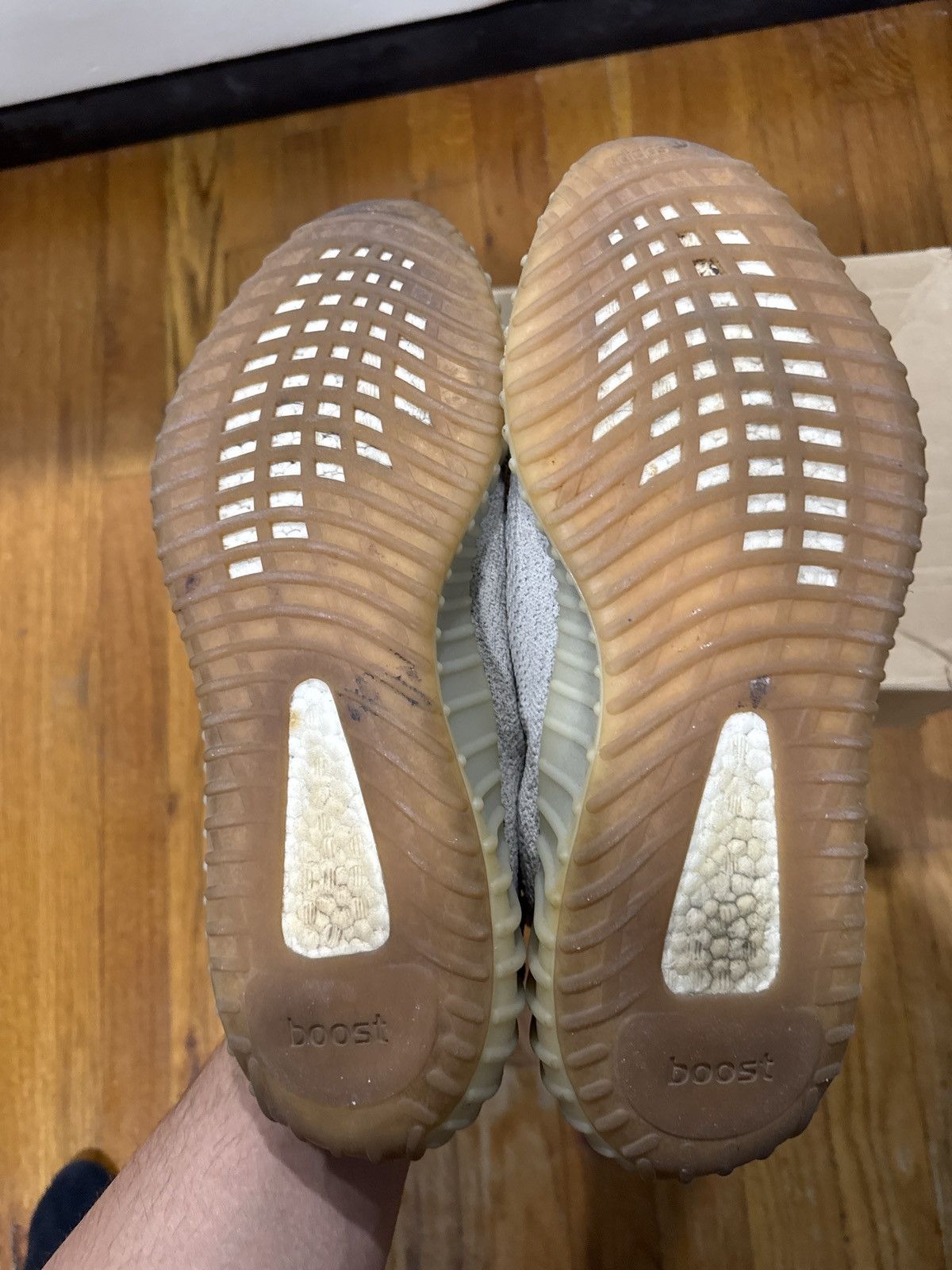 Adidas × Kanye West Yeezy 350 v2 Sesame Size US 12 / EU 45 - 5 Thumbnail