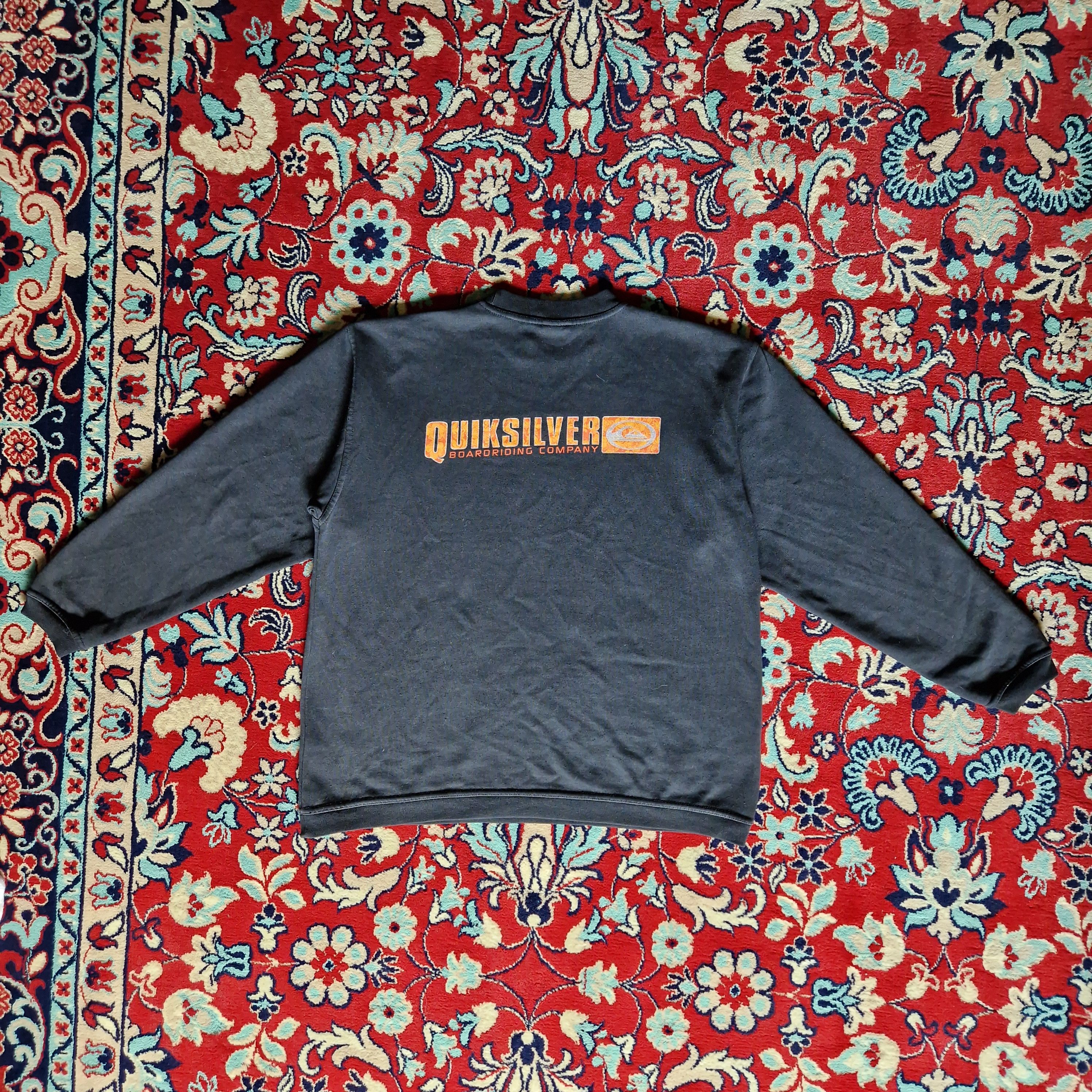 Quicksilver Quiksilver Boxy Fit Logo Sweatshirt Size US S / EU 44-46 / 1 - 2 Thumbnail