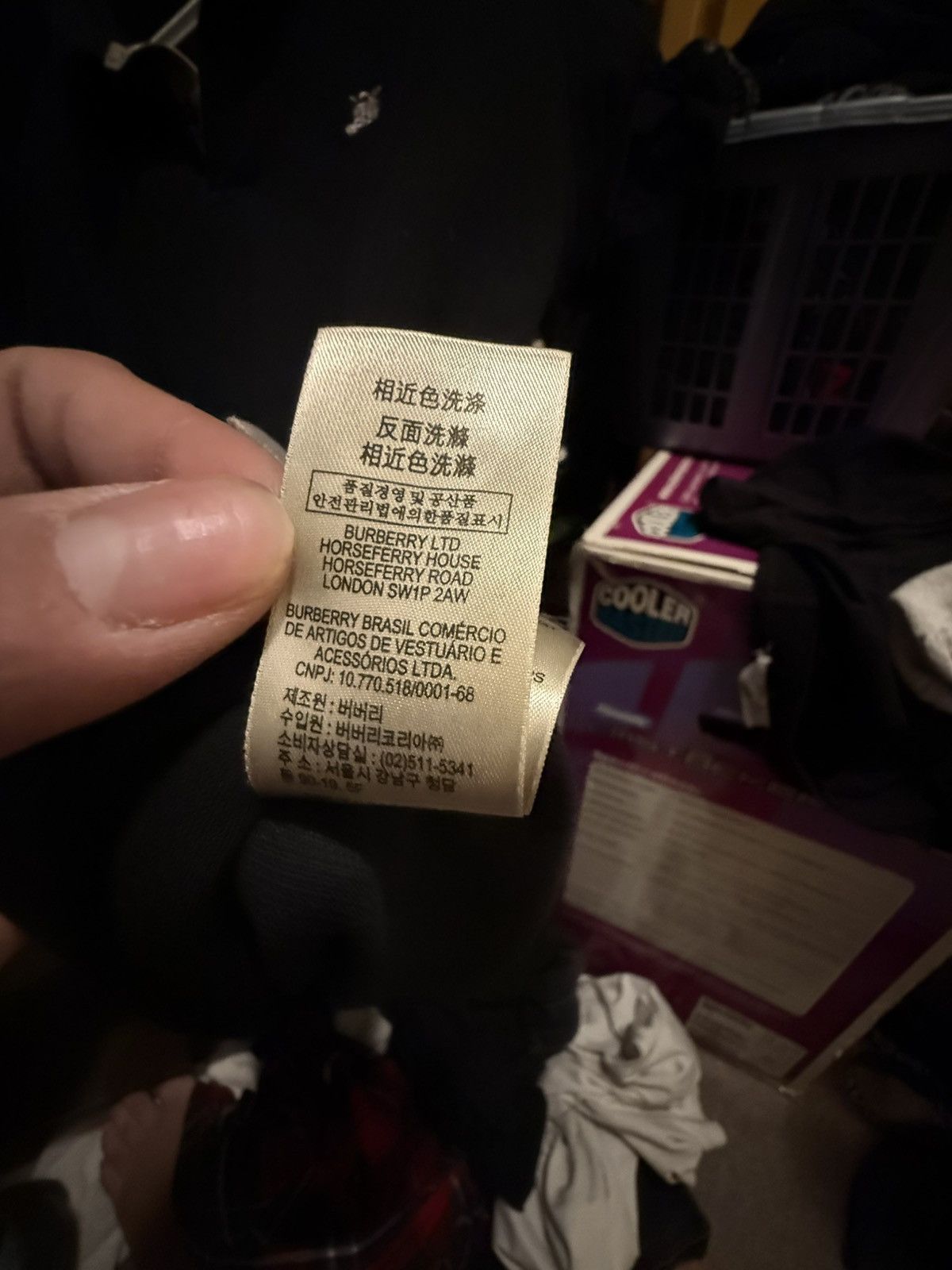 Burberry Burberry Brit Polo Size US L / EU 52-54 / 3 - 4 Thumbnail