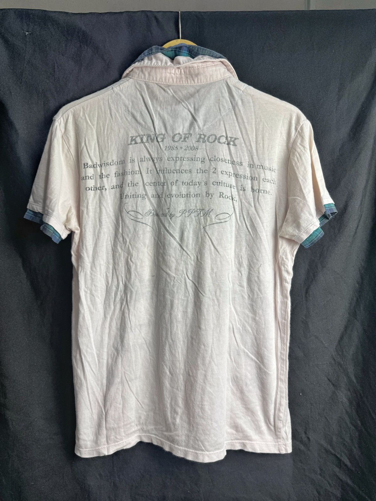 Japanese Brand × PPFM PPFM King Of Rock Double Layers Tees Size US M / EU 48-50 / 2 - 2 Thumbnail