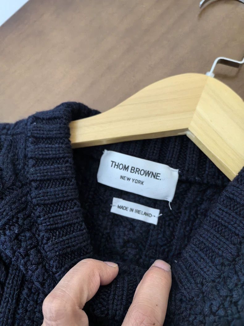 Thom Browne Thom Browne Size 2Wool sweater, men's size 2 -DMC Size US M / EU 48-50 / 2 - 2 Thumbnail