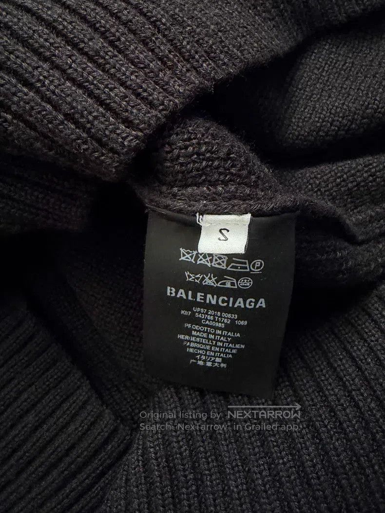 Balenciaga Balenciaga Colorful Flag Knit Sweater Size US S / EU 44-46 / 1 - 7 Thumbnail