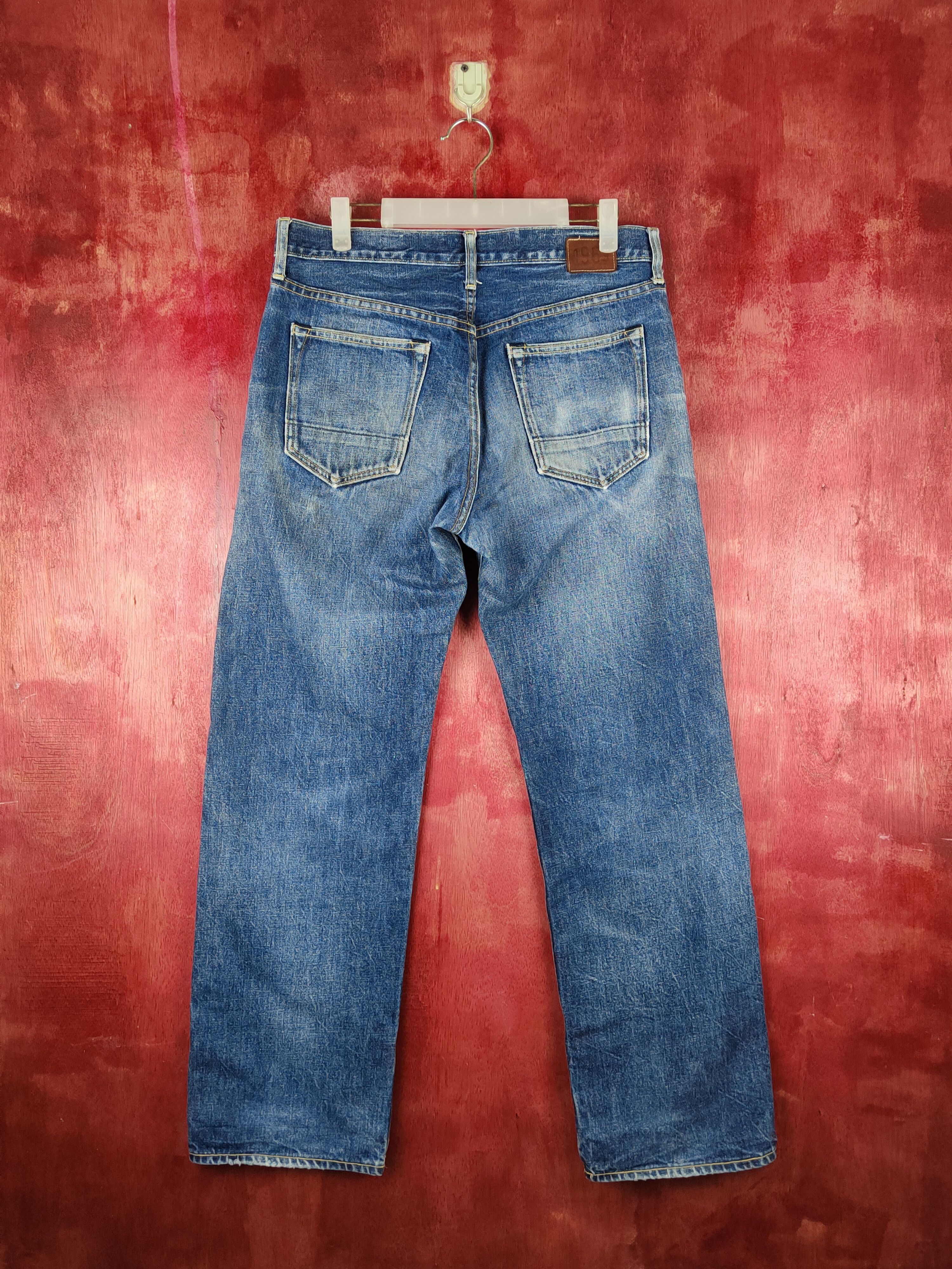Gap Gap Dark Blue 1969 vintage jeans Denim pants #S1514 Size US 32 / EU 48 - 7 Thumbnail