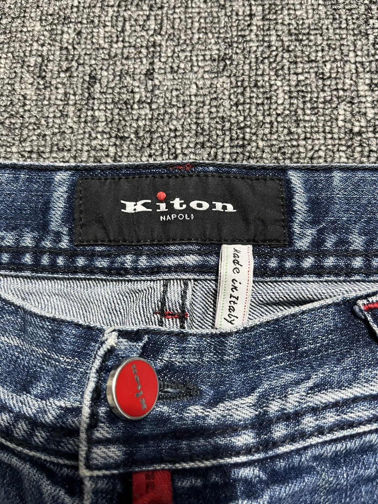 Kiton Kiton selvedge Jeans Size US 33 - 14 Thumbnail