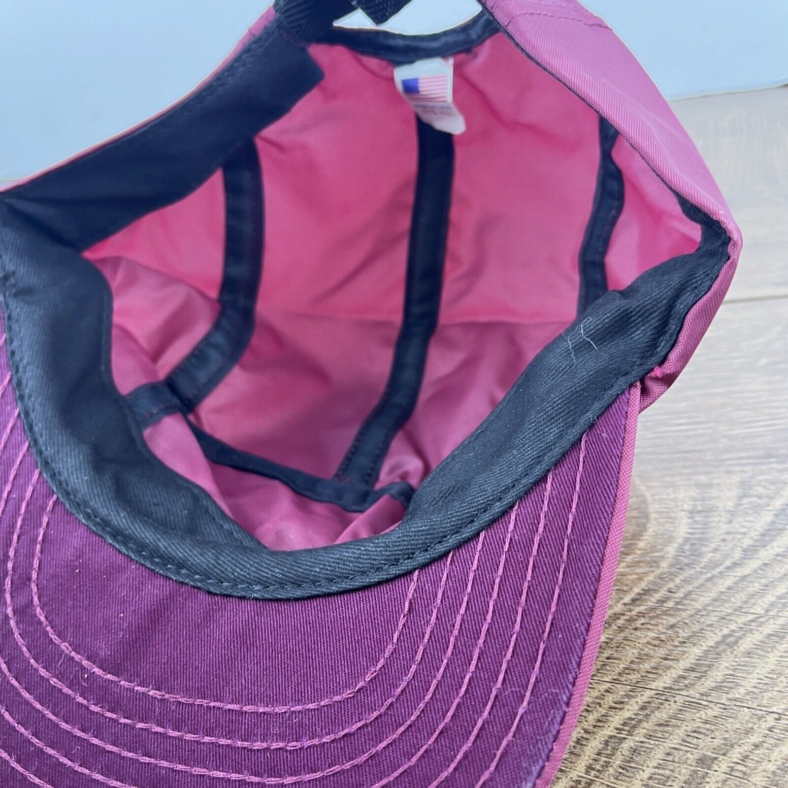 Other Maroon Red Running Hat Athletic Red Hat Adjustable Adult Siz Size ONE SIZE - 14 Thumbnail