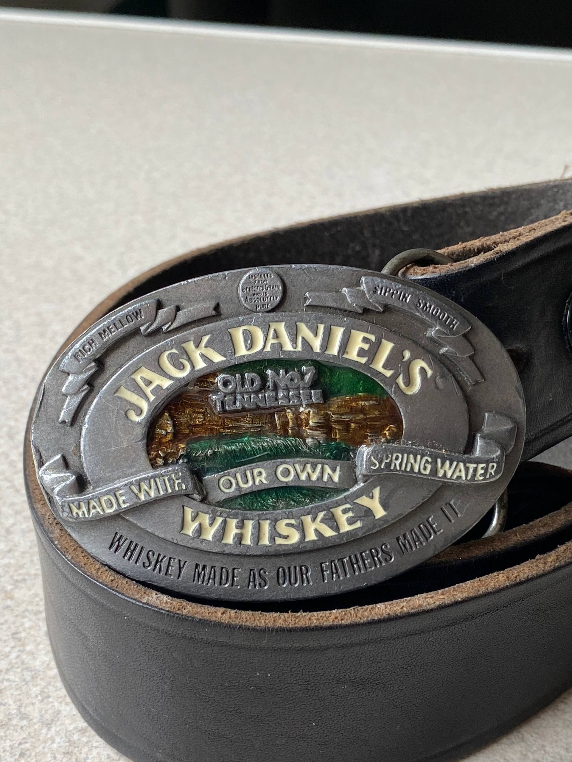 Other Vintage belt Jack Daniel's 1989 - Klamra Bergamot USA Size ONE SIZE - 1 Thumbnail