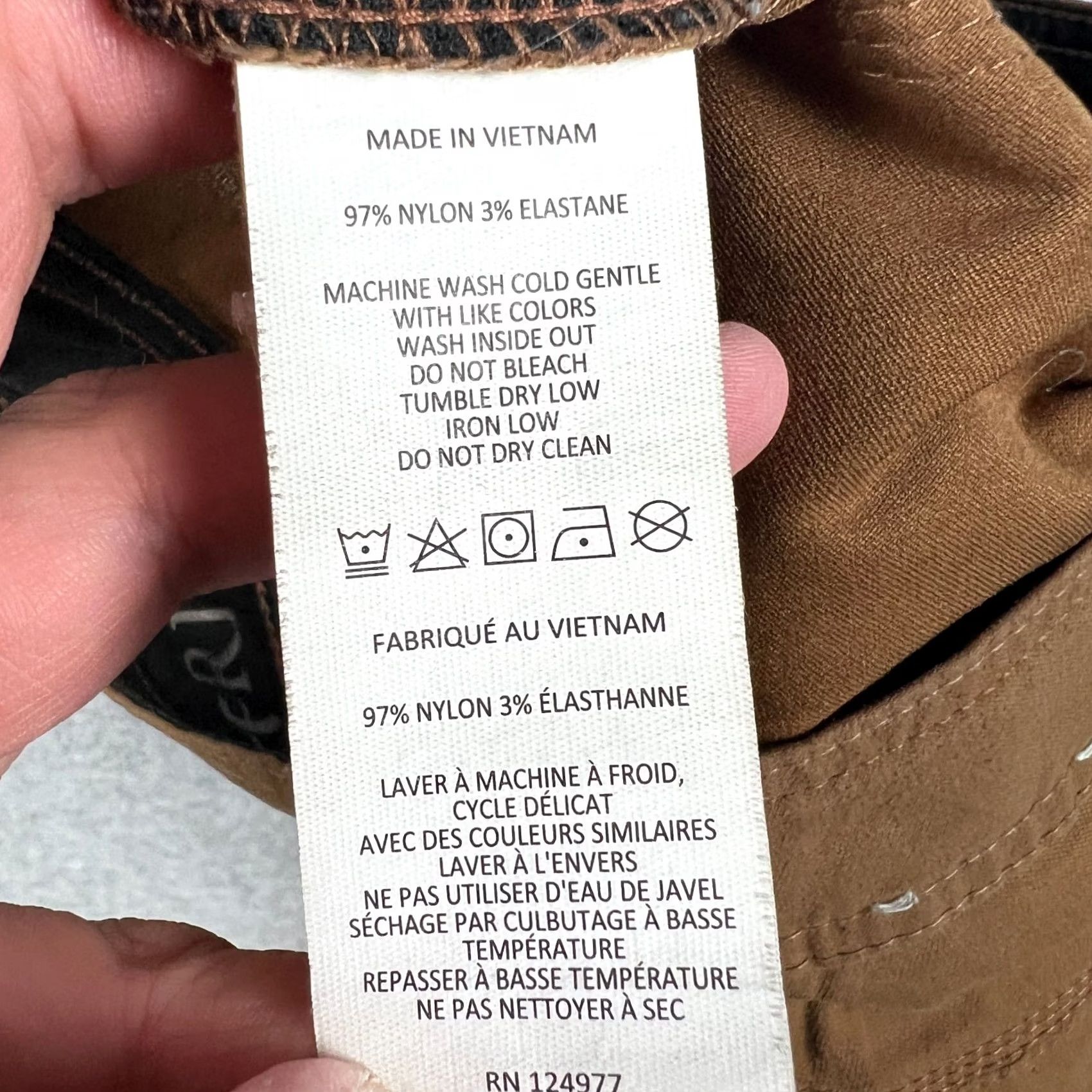 Prana prAna Stretch Zion II Straight Pants Hiking Belt Roll Snap Up 28x32 Mens Beige Size US 28 / EU 44 - 4 Thumbnail
