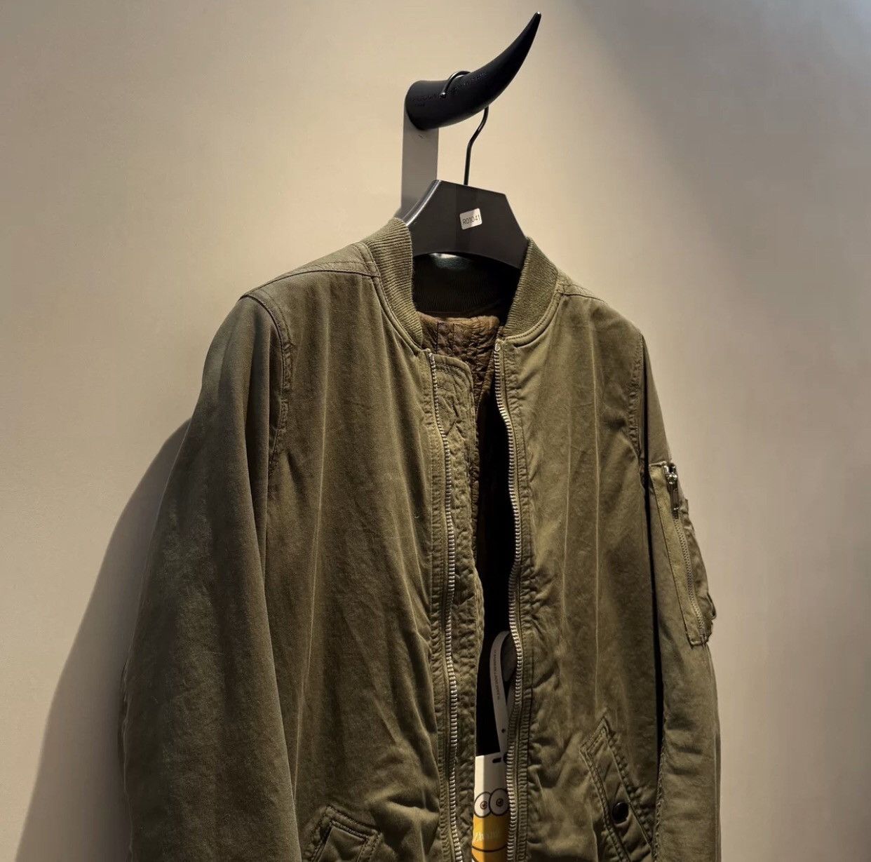 Rick Owens Rick owens drkshdw double line long military MA 1 jacket Size US S / EU 44-46 / 1 - 3 Thumbnail