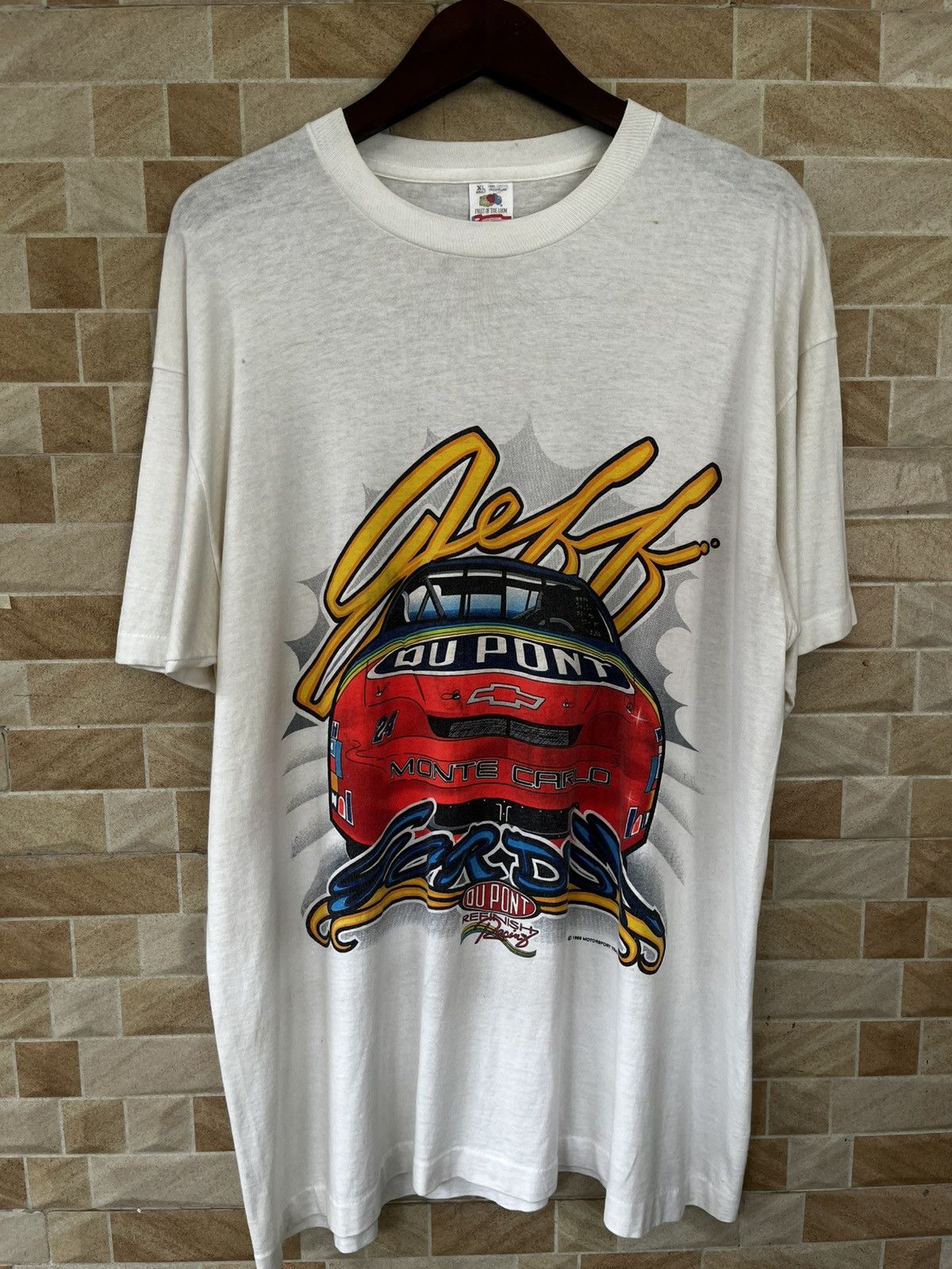 Vintage VINTAGE NASCAR JEFF GORON 90’s Size US XL / EU 56 / 4 - 1 Thumbnail