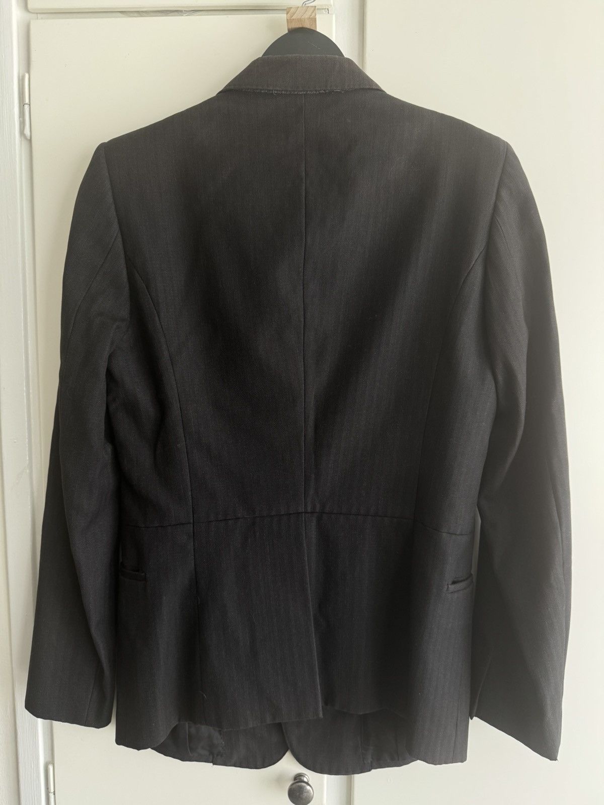 Julius RARE: Julius_7 AW04 “Post Proletariat” Wool Blend Blazer sz1 Size 44S - 4 Thumbnail