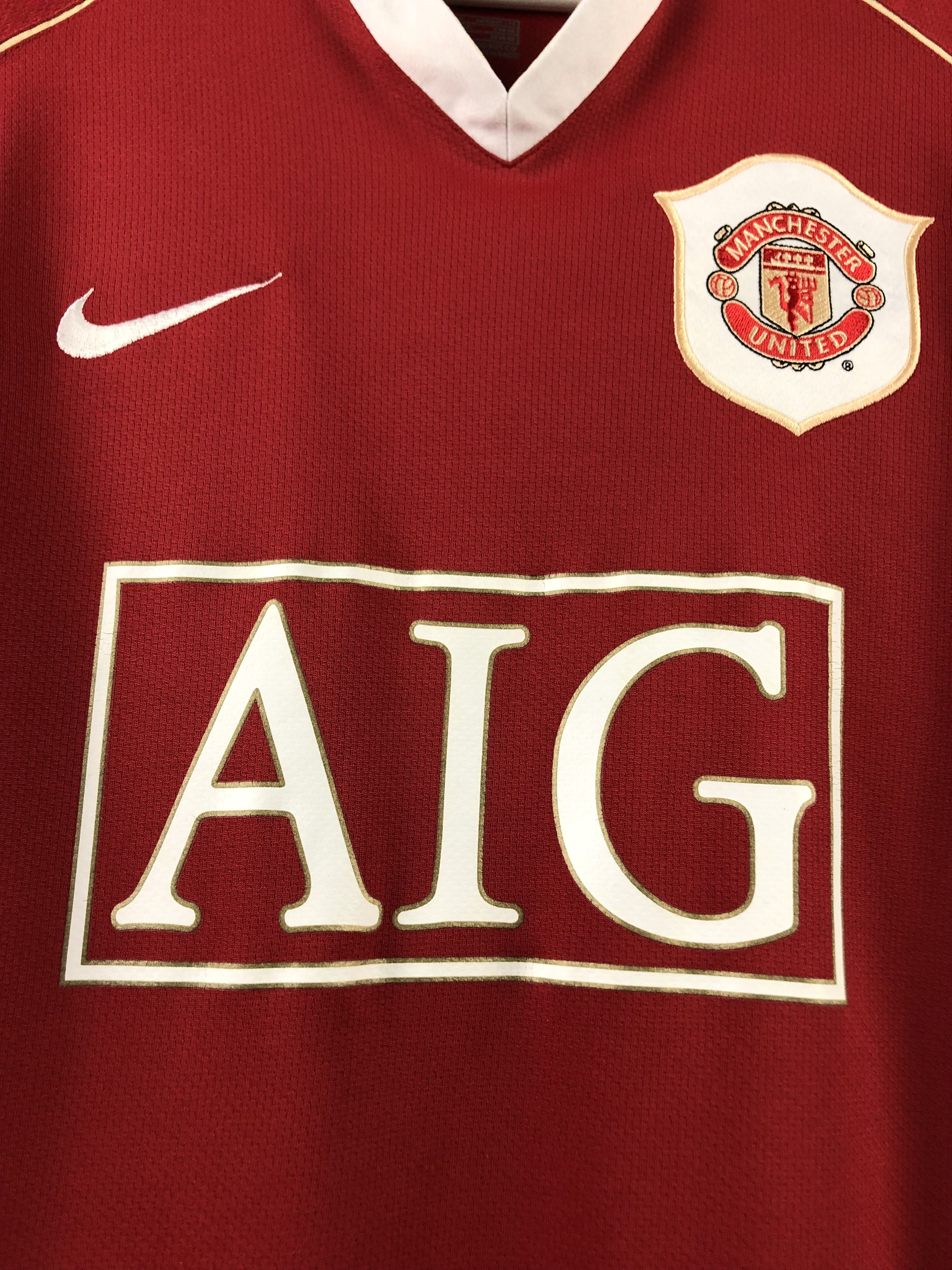 Nike Manchester United shirt 2006 Soccer Nike Jersey Mens Trikot Size US S / EU 44-46 / 1 - 6 Thumbnail