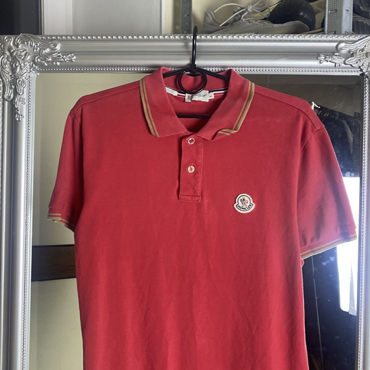 Moncler Vintage Luxury Polo Moncler Size US L / EU 52-54 / 3 - 2 Thumbnail