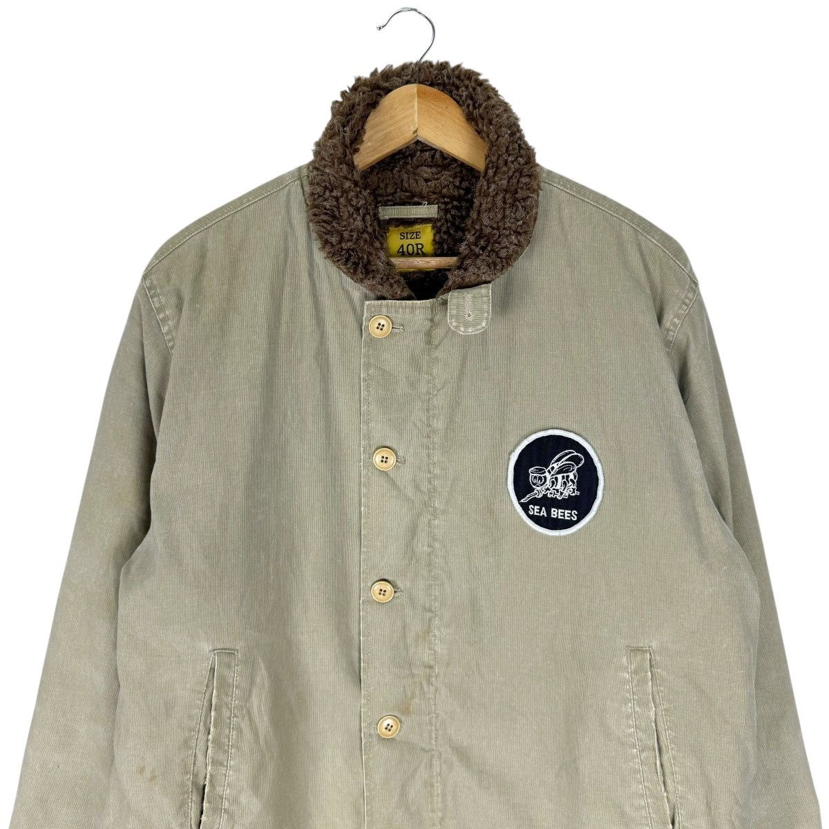 Japanese Brand ☀️HOUSTON SEA BEES DECK USN JACKET Size US M / EU 48-50 / 2 - 8 Thumbnail