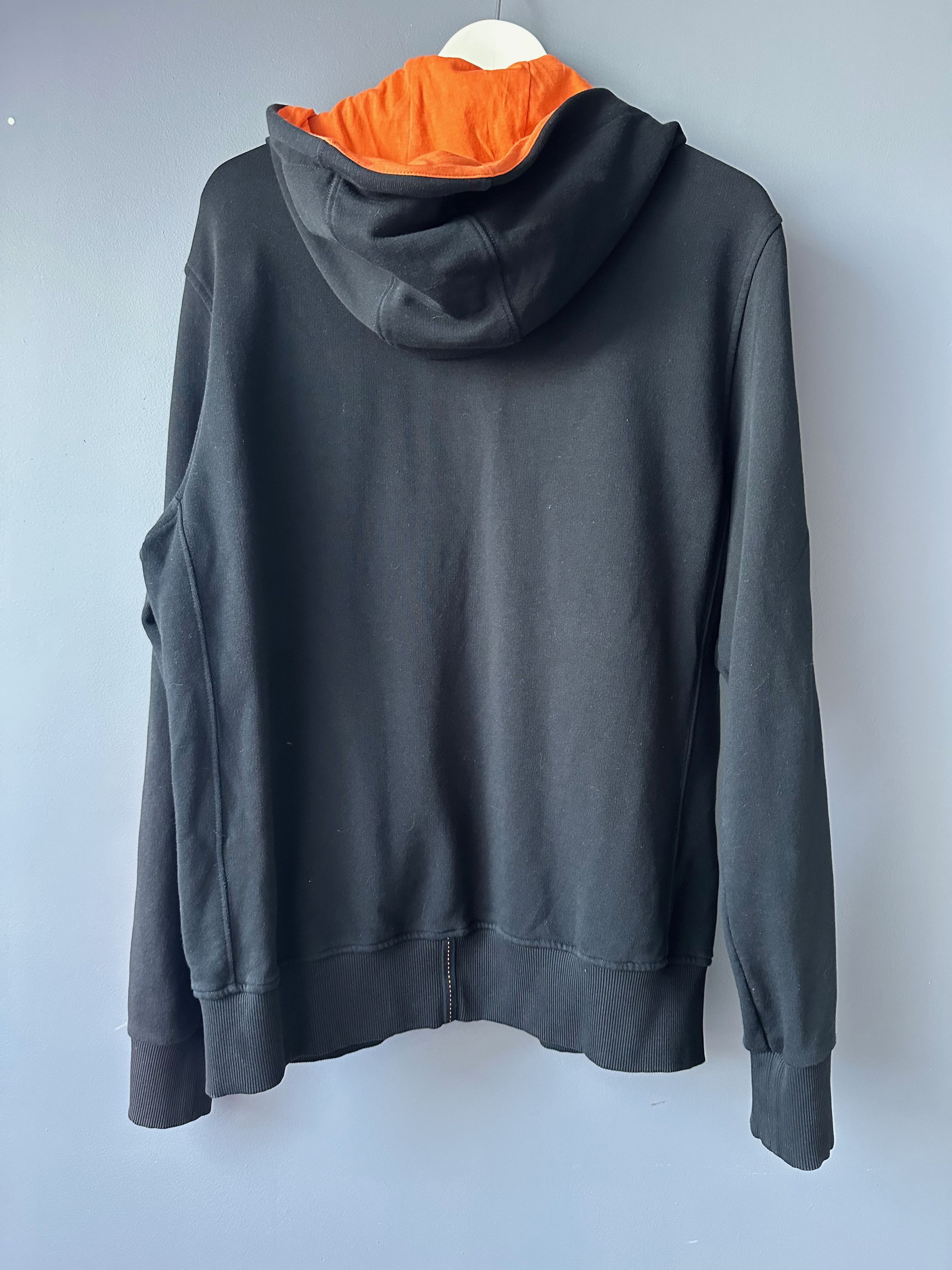 Parajumpers Parajumpers Fleece Full Zip Black Orange Hooded Sweatshirt Size US XL / EU 56 / 4 - 9 Thumbnail