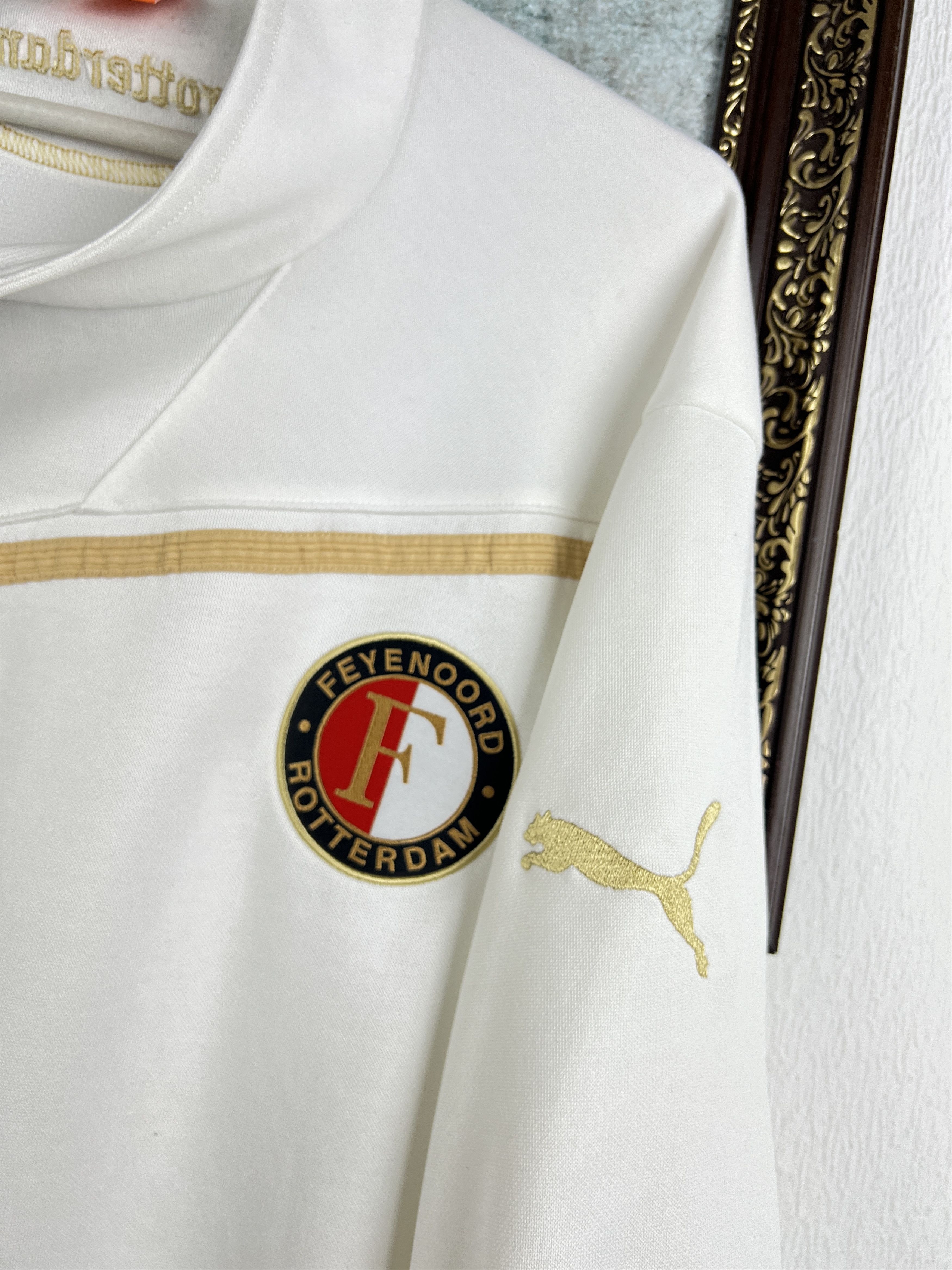 Puma Feyenoord Rotterdan Football Sweatshirt Train Track Top Size US M / EU 48-50 / 2 - 5 Thumbnail